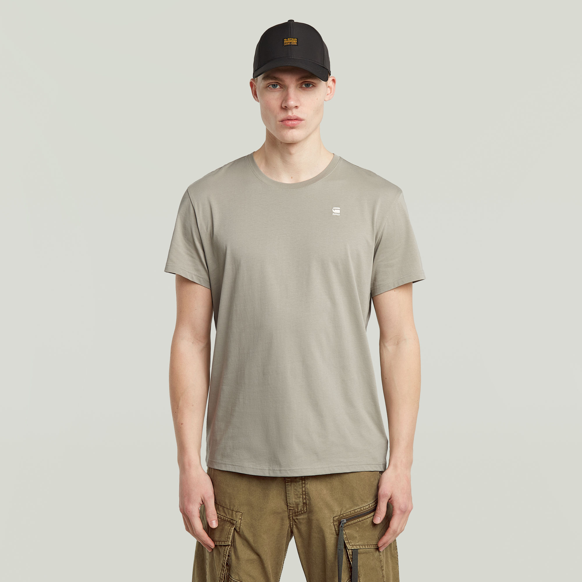 

Base-S T-Shirt - Beige - Men