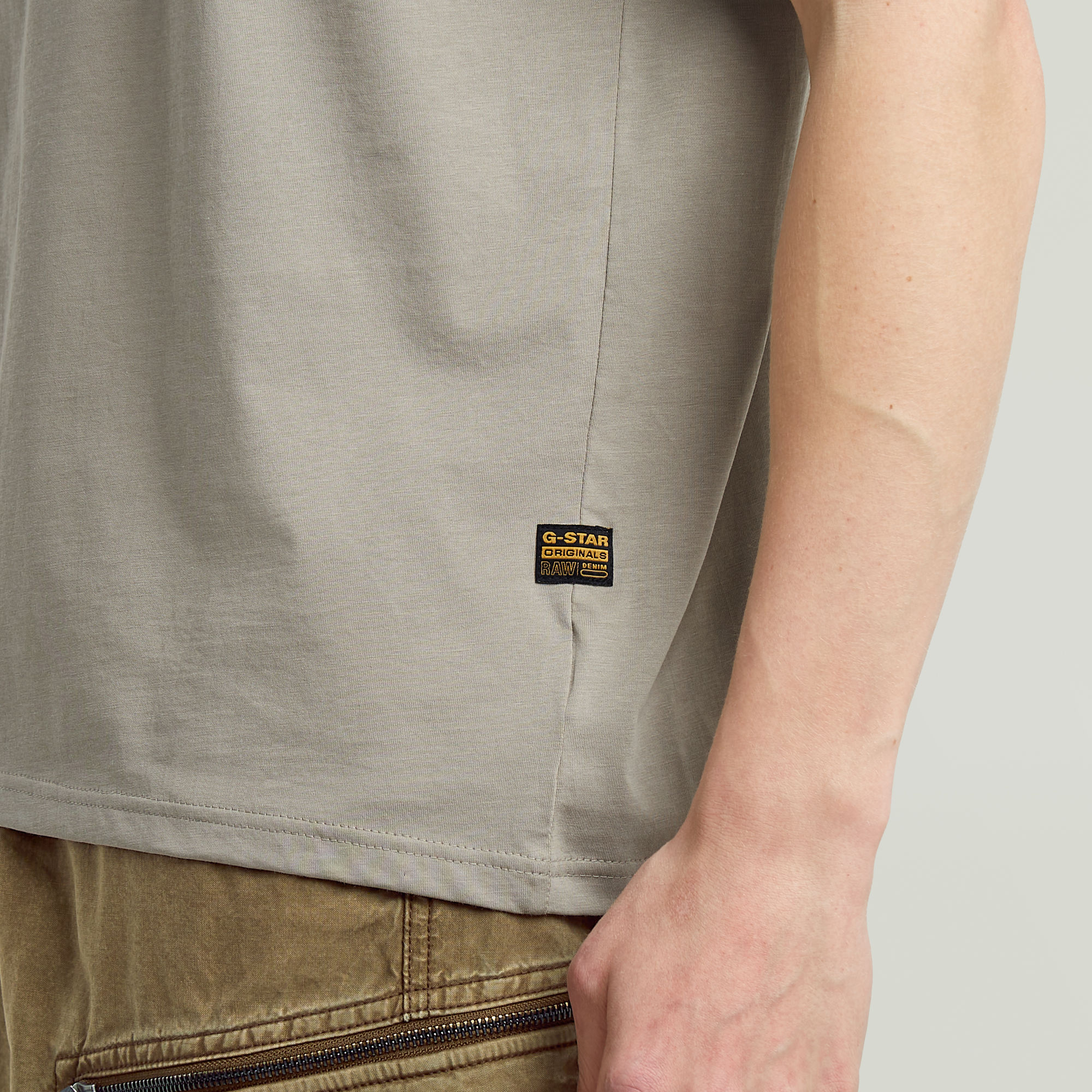 G-Star RAW Base-S T-shirt Beige Heren