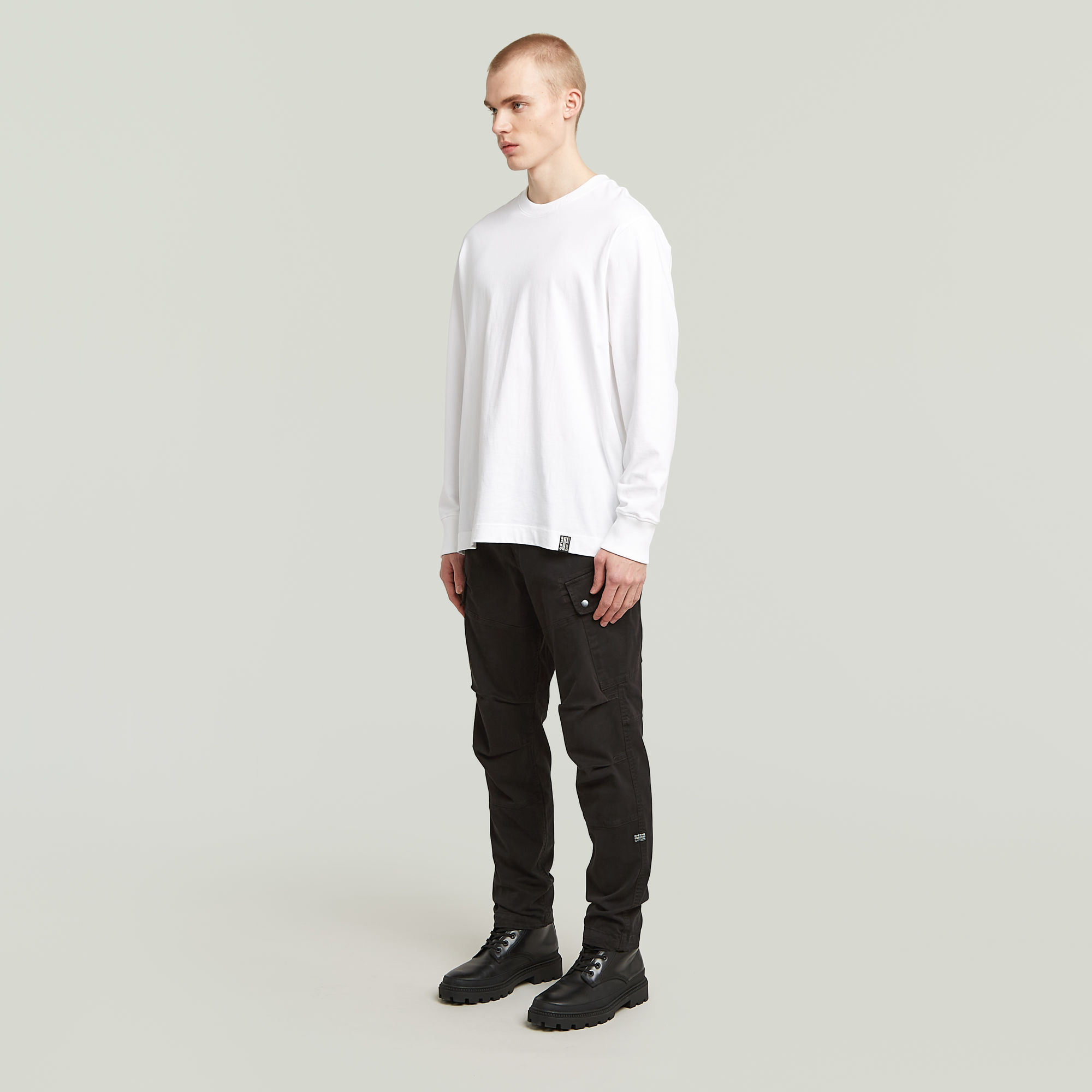 G-Star RAW Roxic Straight Tapered Cargo Broek Zwart Heren