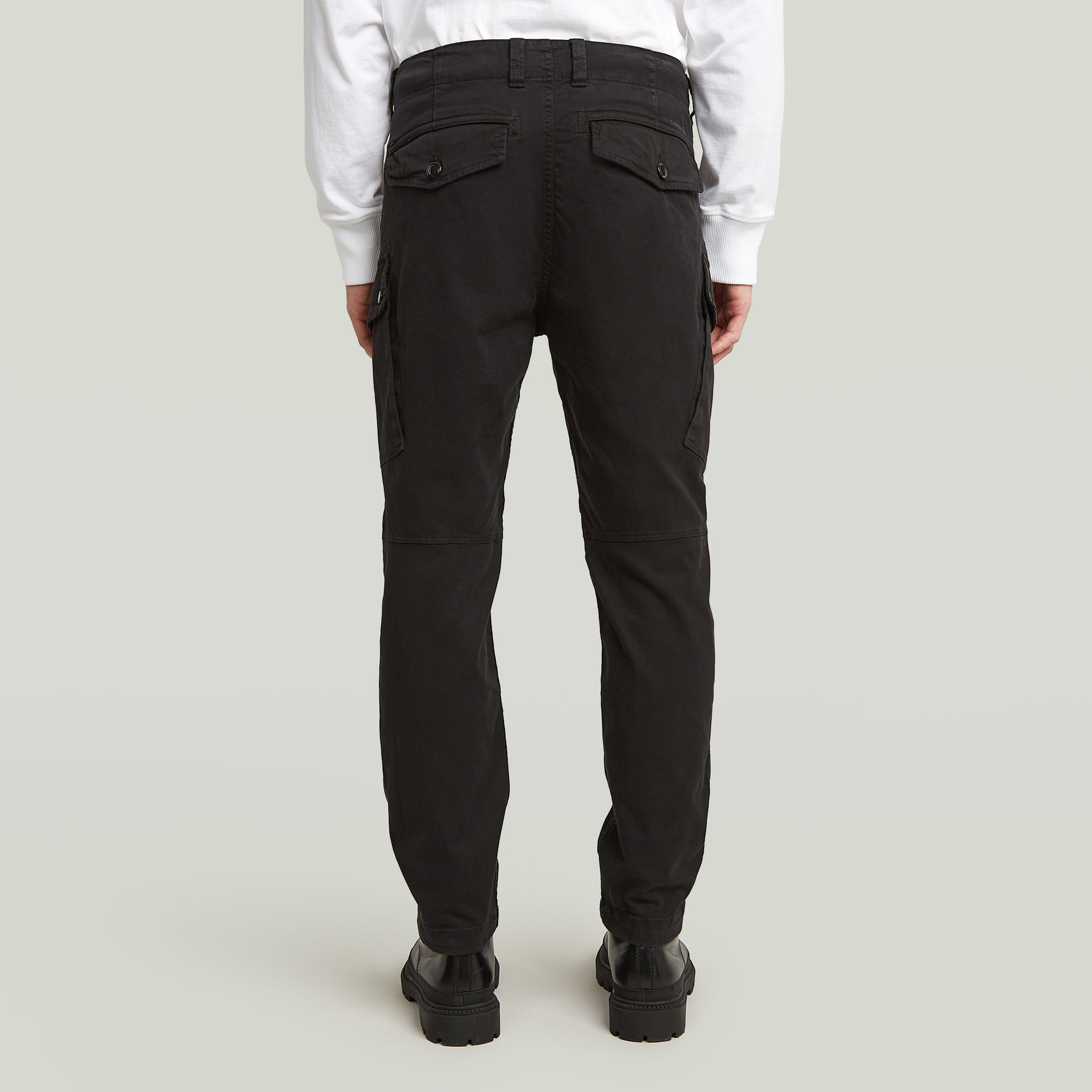 

Roxic Straight Tapered Cargo Pants - Black - Men