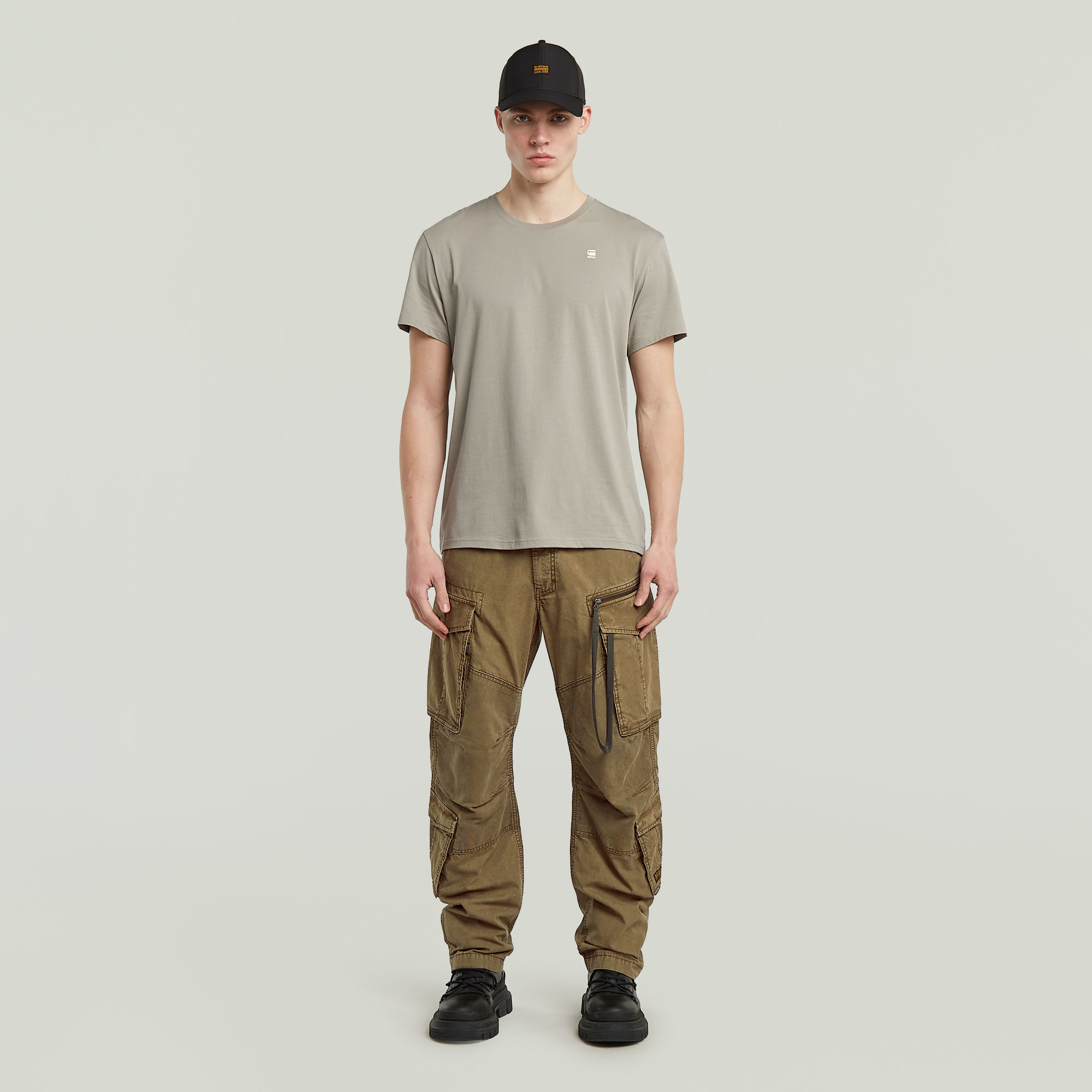 G-Star RAW Base-S T-shirt Beige Heren
