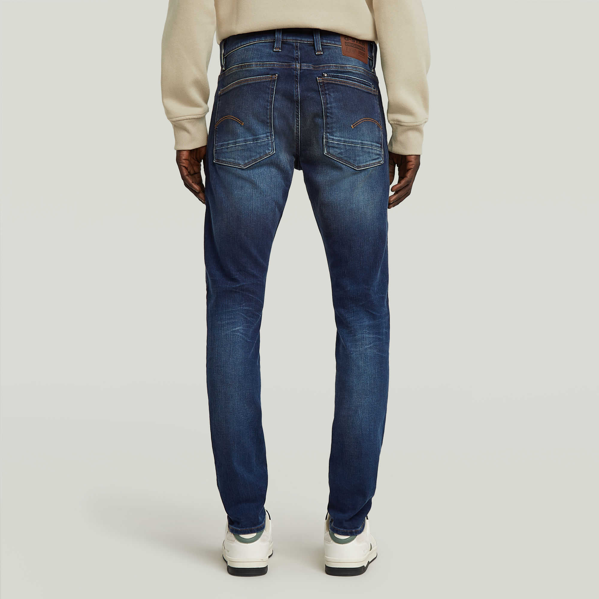 G-Star RAW Lancet Skinny Jeans Donkerblauw Heren