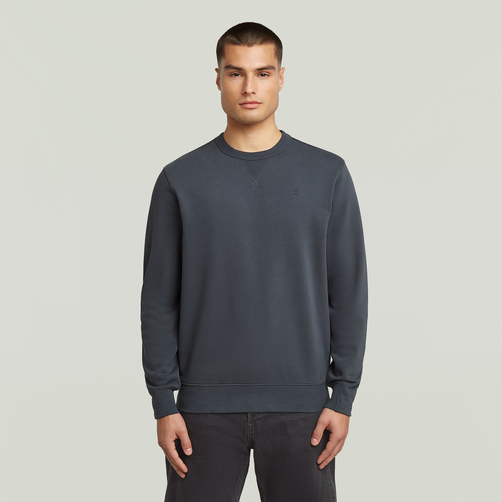 

Nifous Sweater - Dark blue - Men