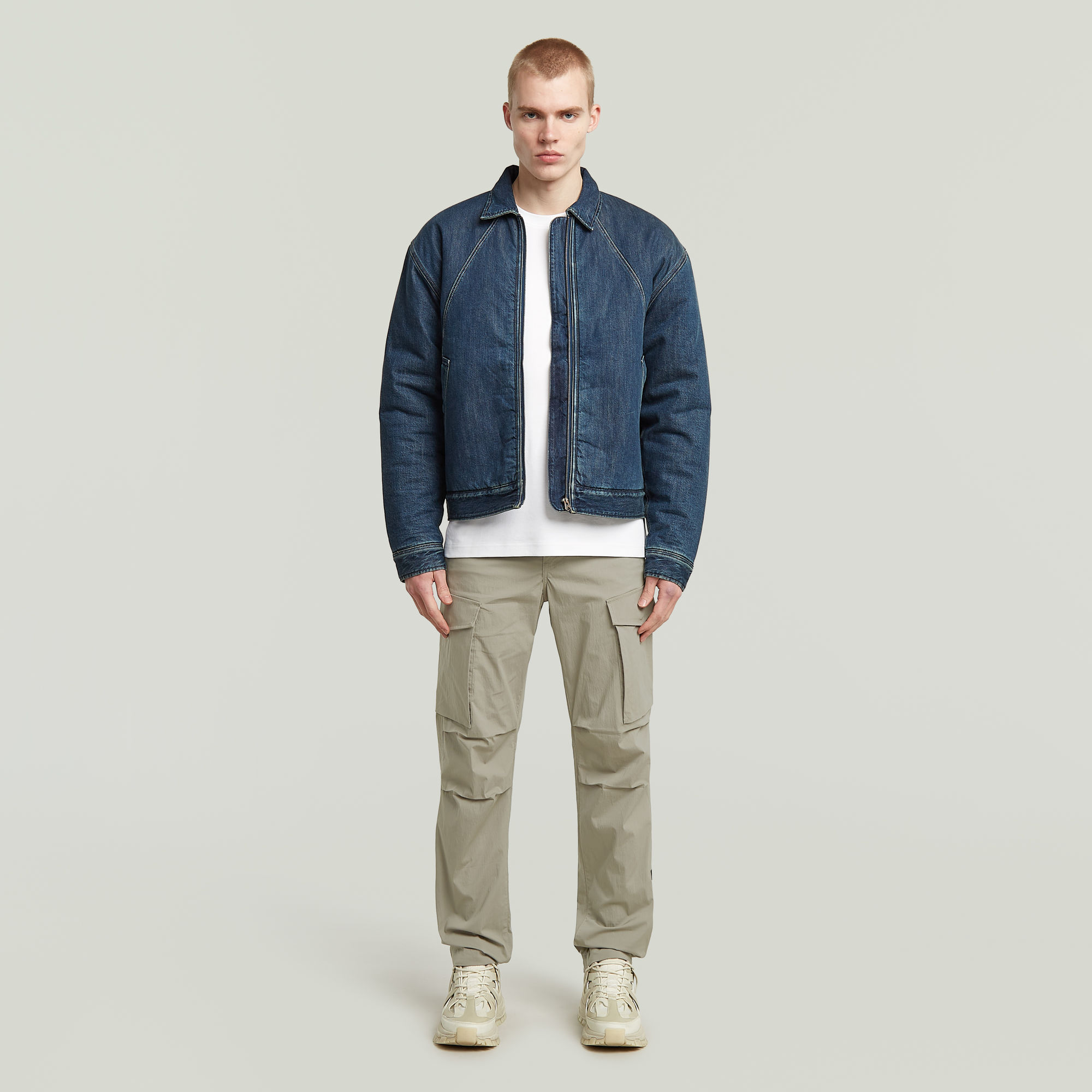 G-Star RAW Core Regular Cargobroek Beige Heren