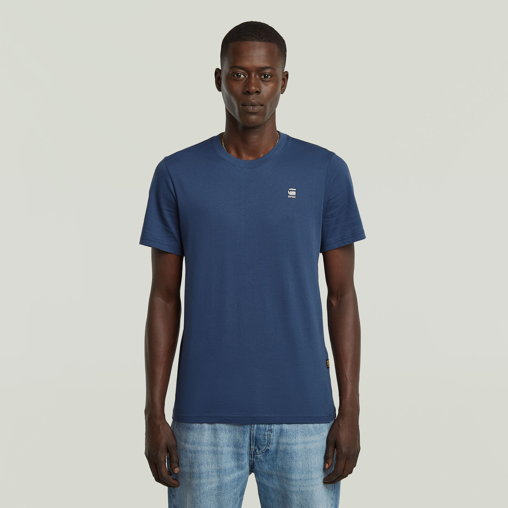 G-Star RAW GRAW Slim T-Shirt - Midden blauw - Heren