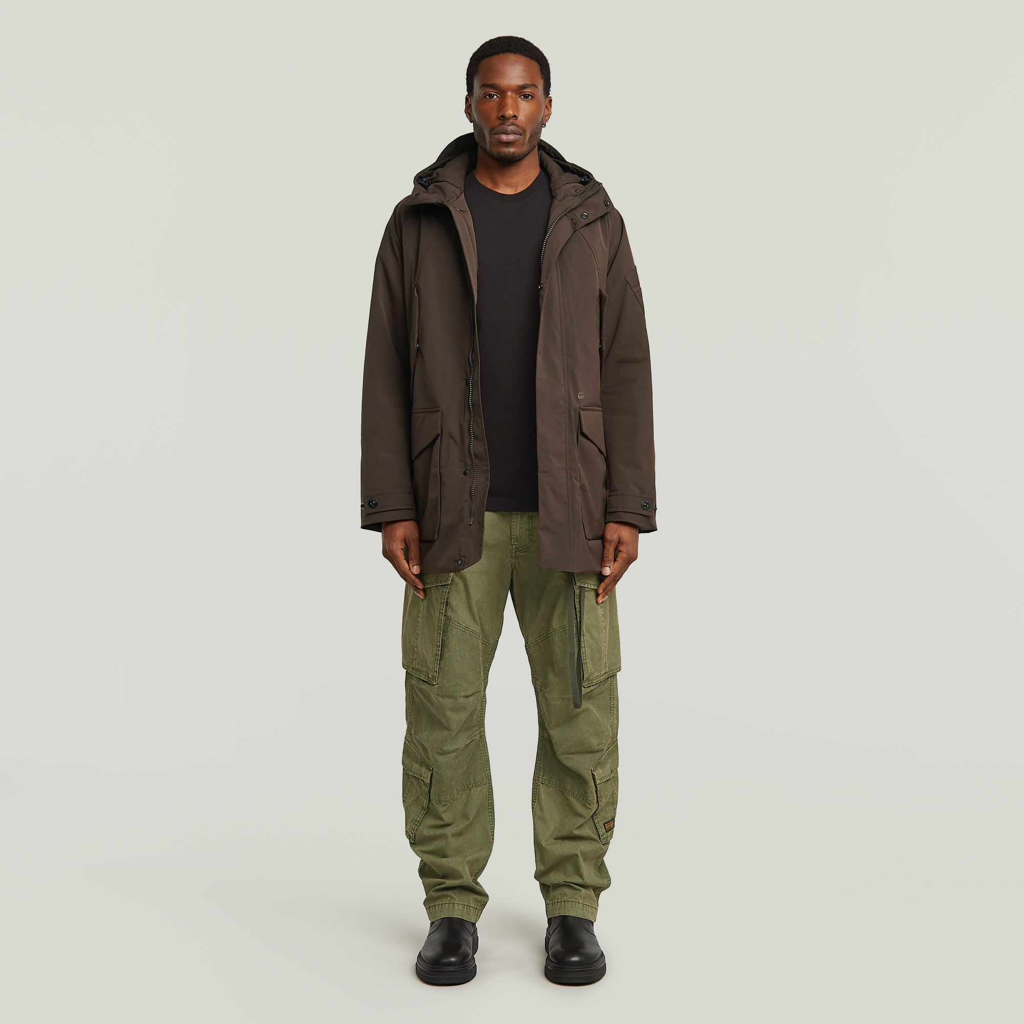 Thumbnail - Rovic Zip 3D Loose Hose - Grün - Herren