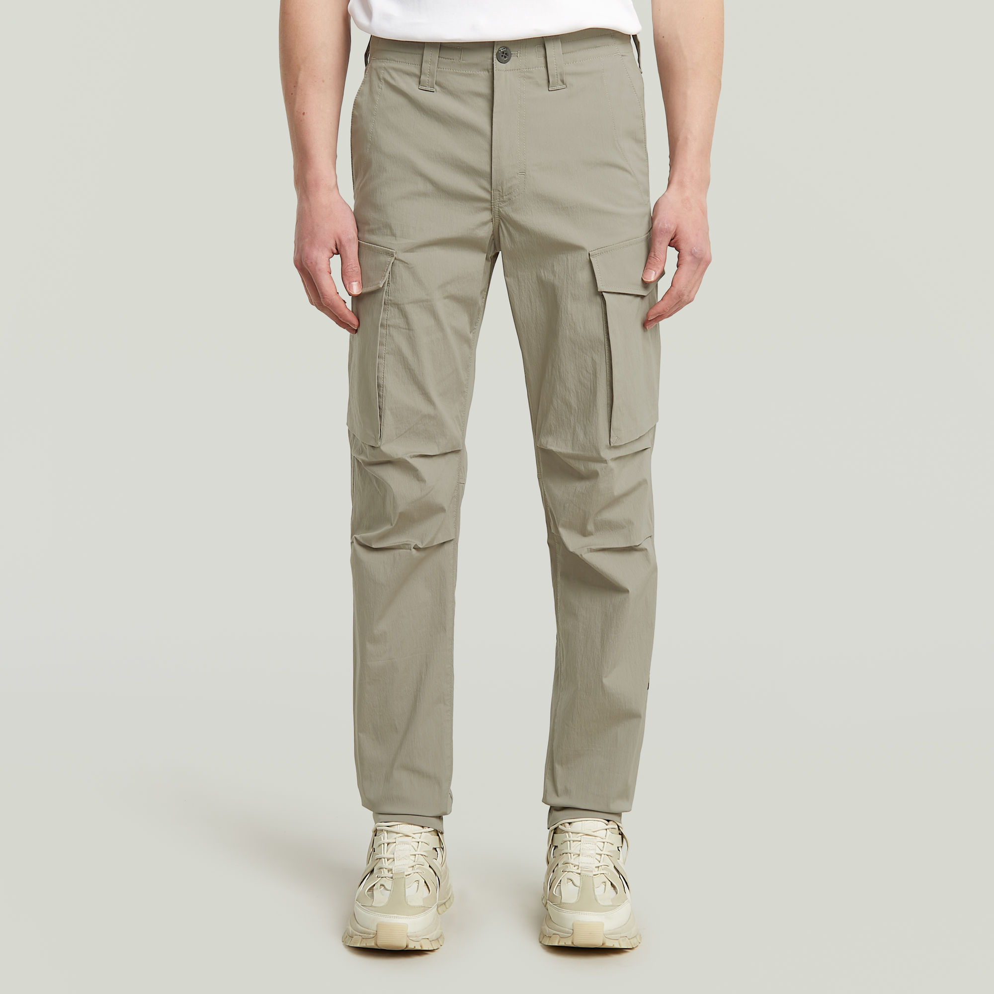 

Core Regular Cargo Pants - Beige - Men