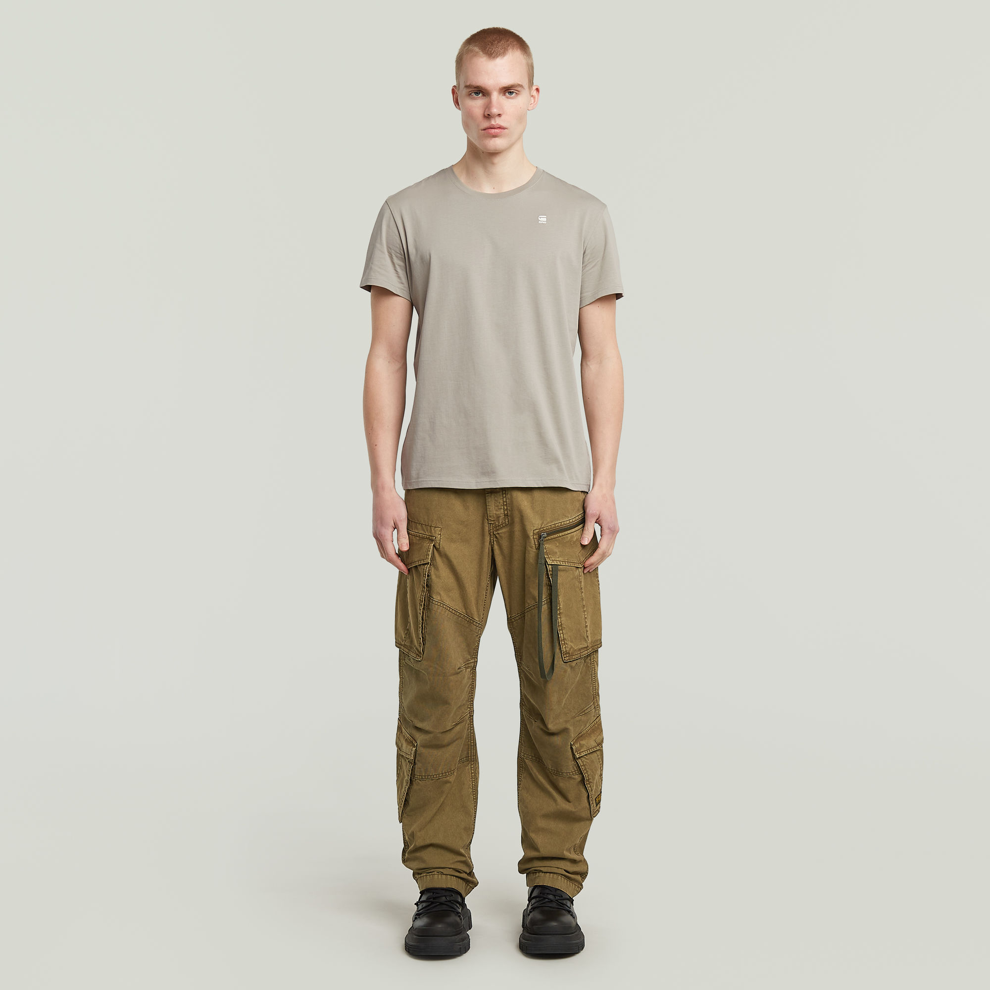 Thumbnail - Rovic Zip 3D Loose Hose - Braun - Herren