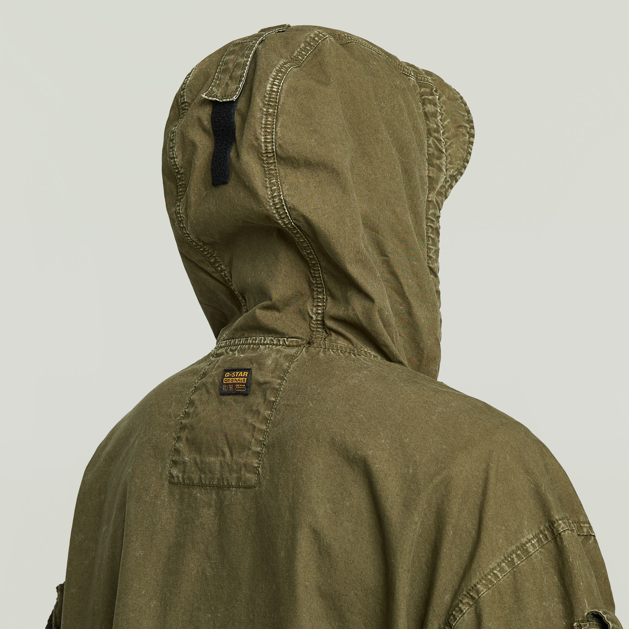 G-Star RAW GA-1 Cotton Parka Groen Heren