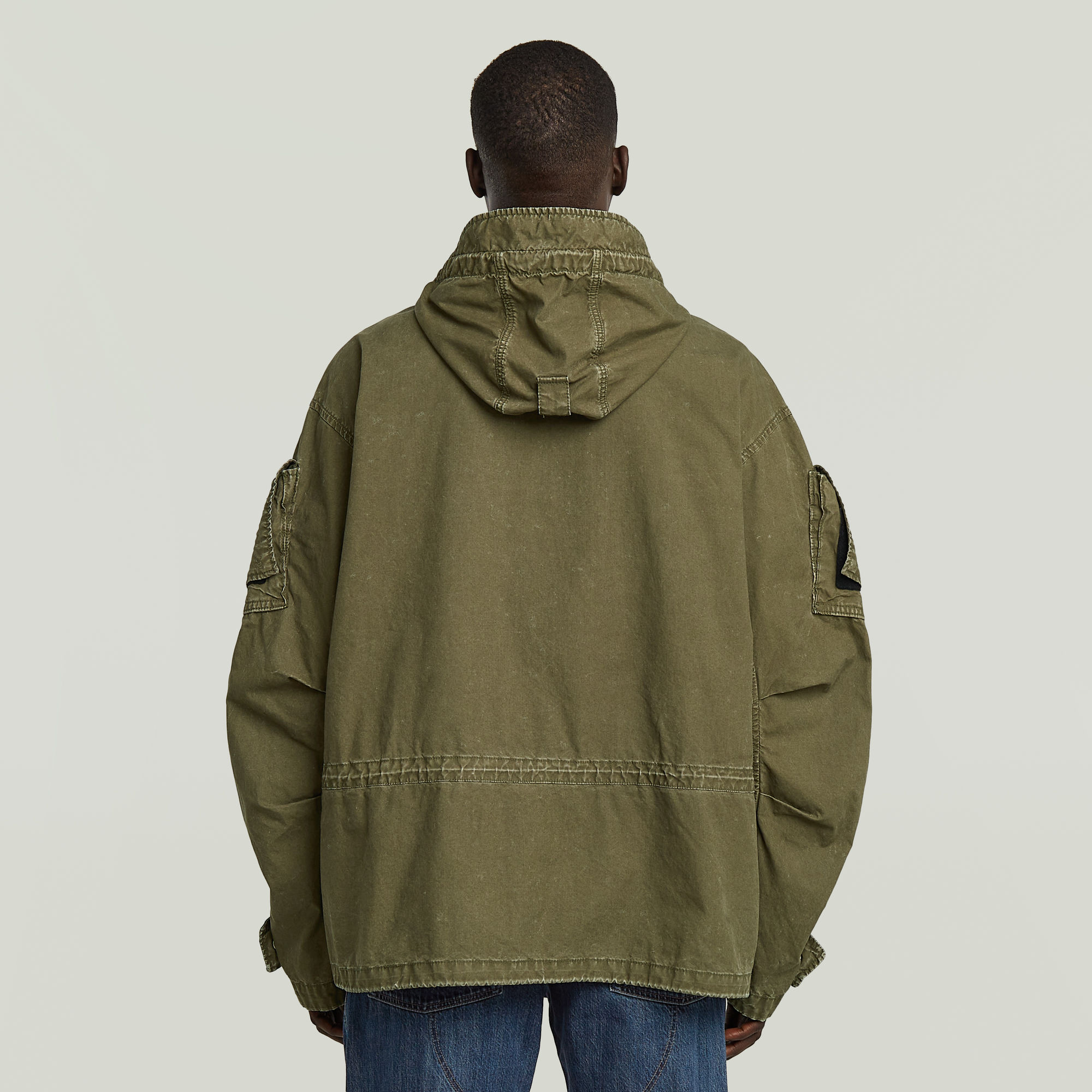 G-Star RAW GA-1 Cotton Parka Groen Heren