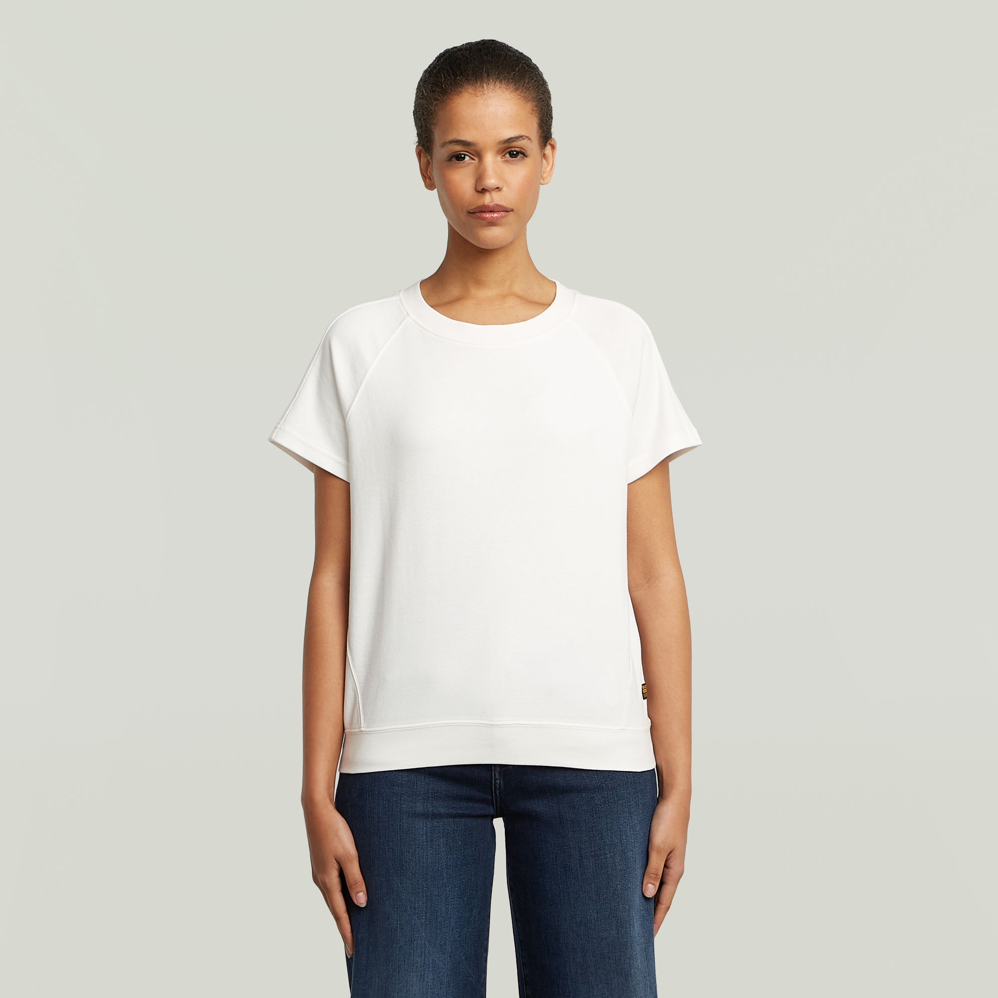 G-Star RAW Raglan T-shirt Wit Dames
