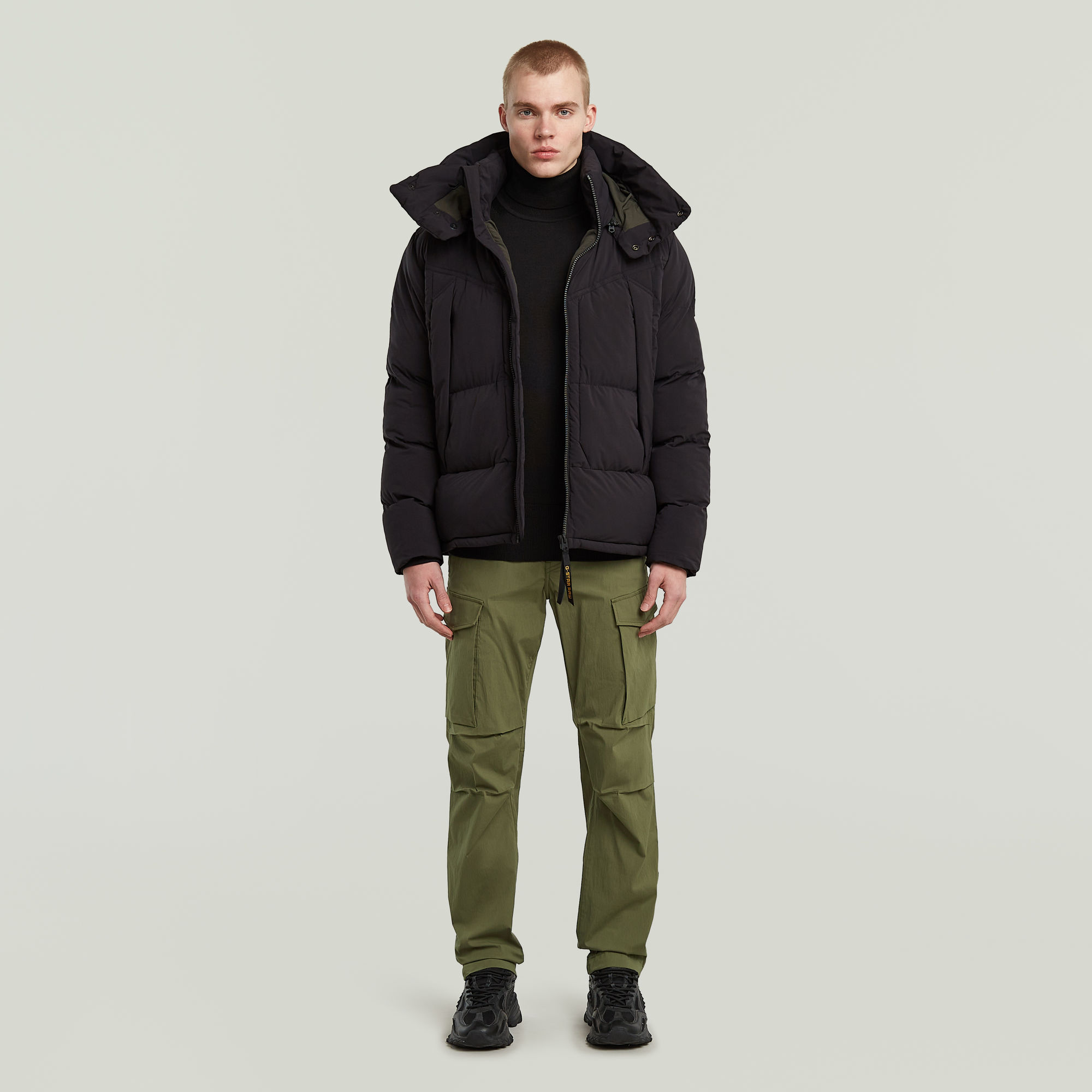 Thumbnail - G-Whistler Padded Hooded Jacke 2.0 - Schwarz - Herren