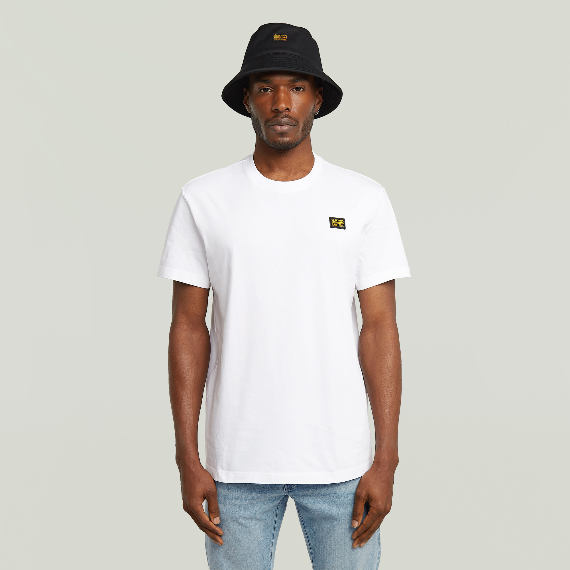 

Label Badge Regular T-Shirt - White - Men