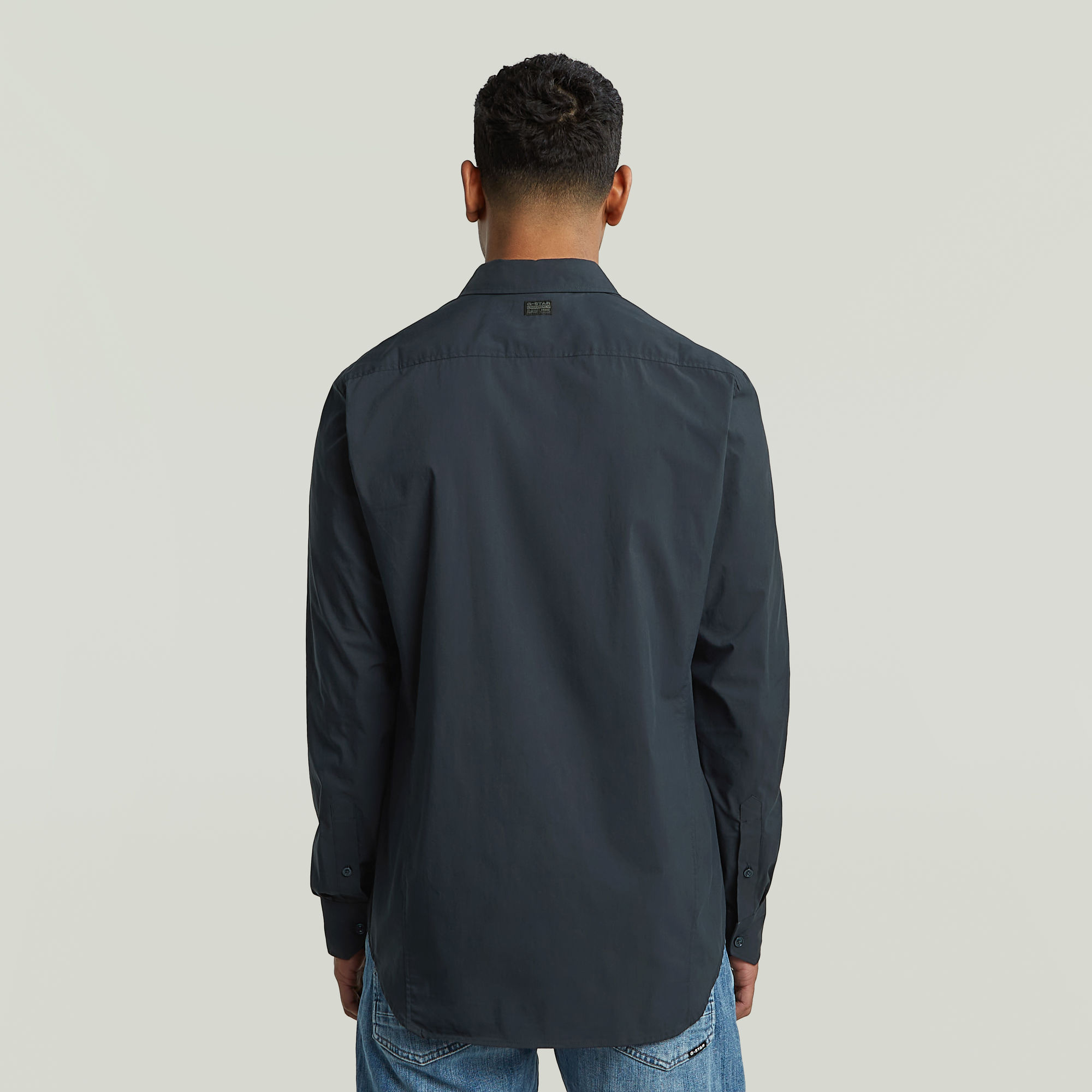 G-Star RAW Uniform Slim Shirt Donkerblauw Heren