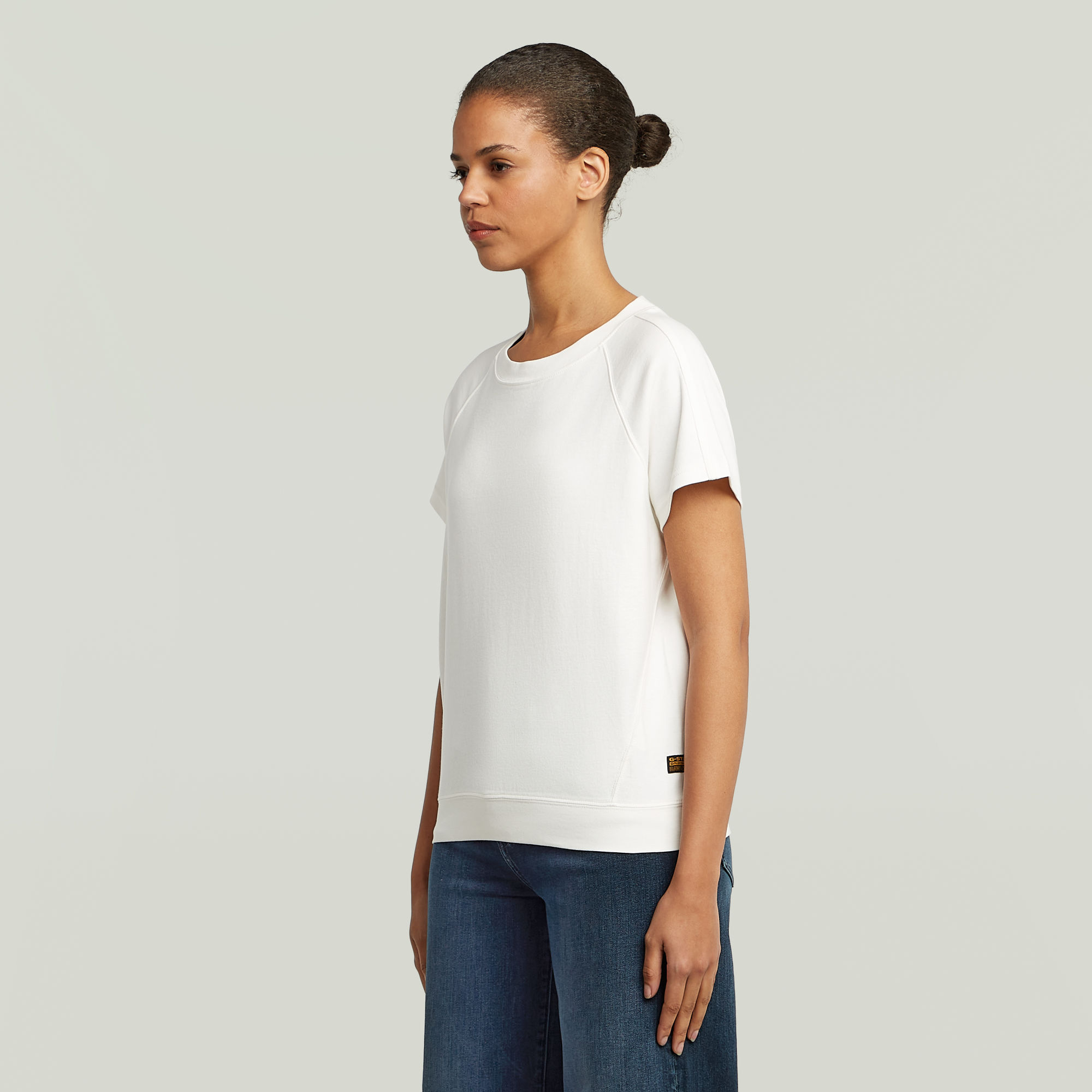 G-Star RAW Raglan T-shirt Wit Dames