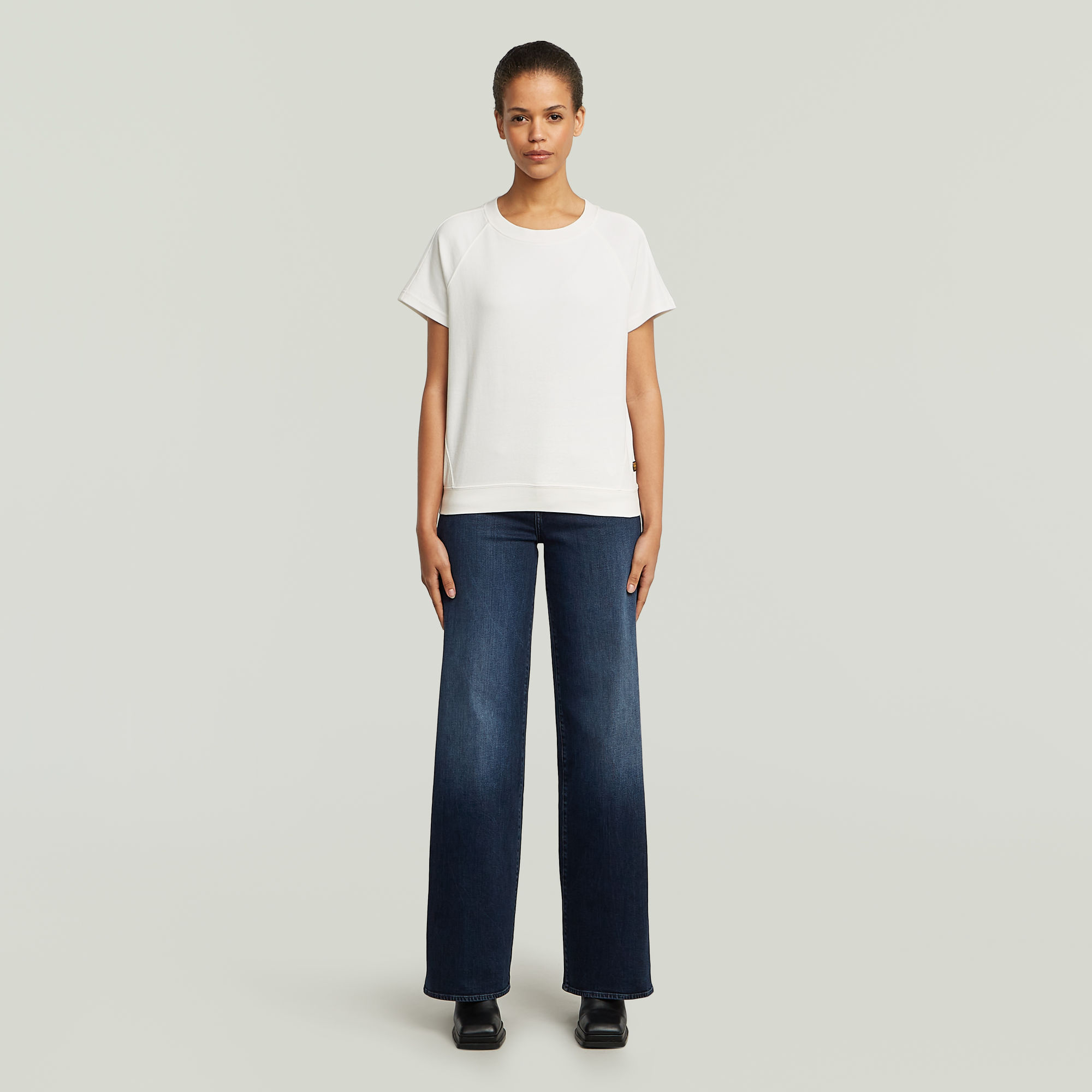 G-Star RAW Raglan T-shirt Wit Dames