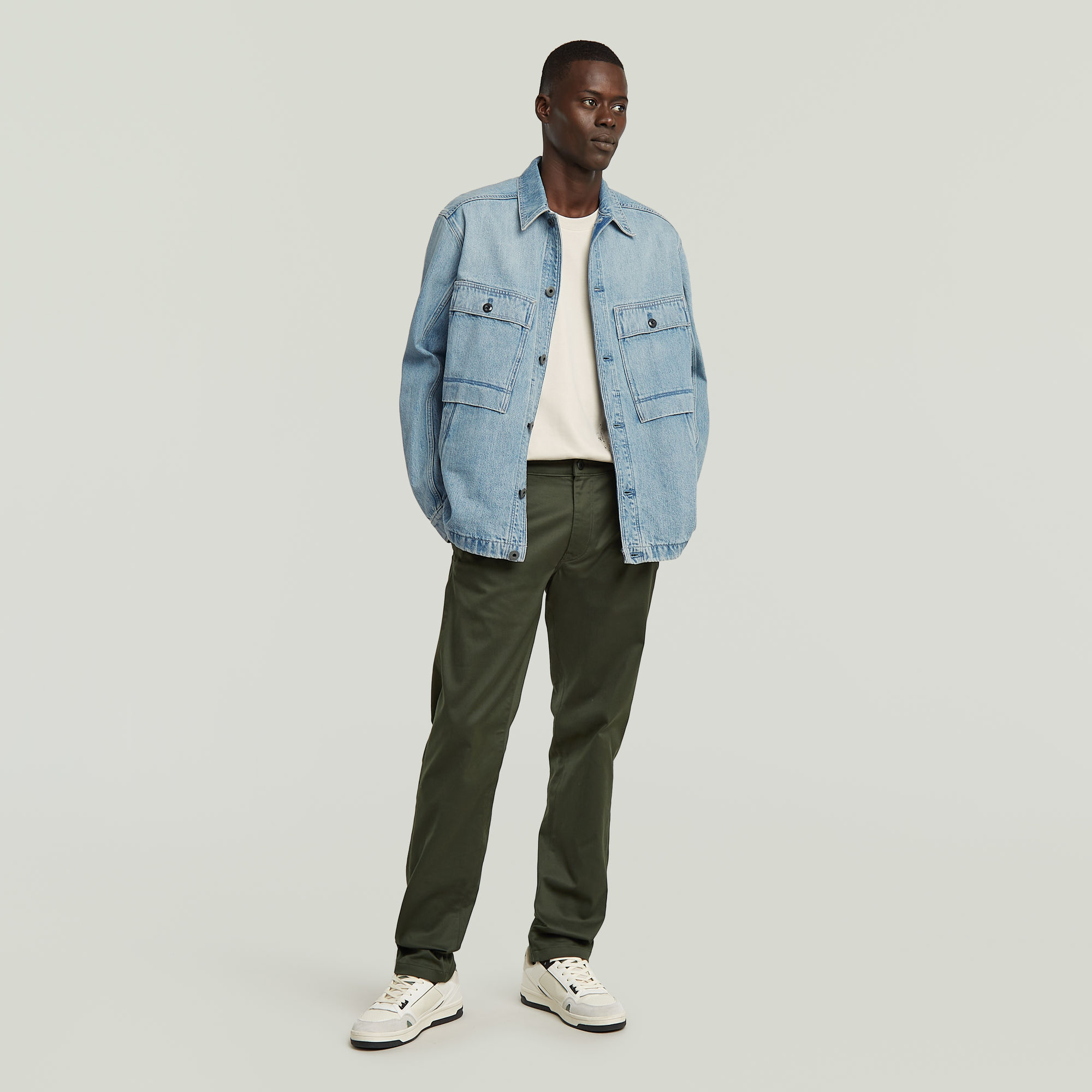 G-Star RAW Morry Tapered Chino Grijs Heren