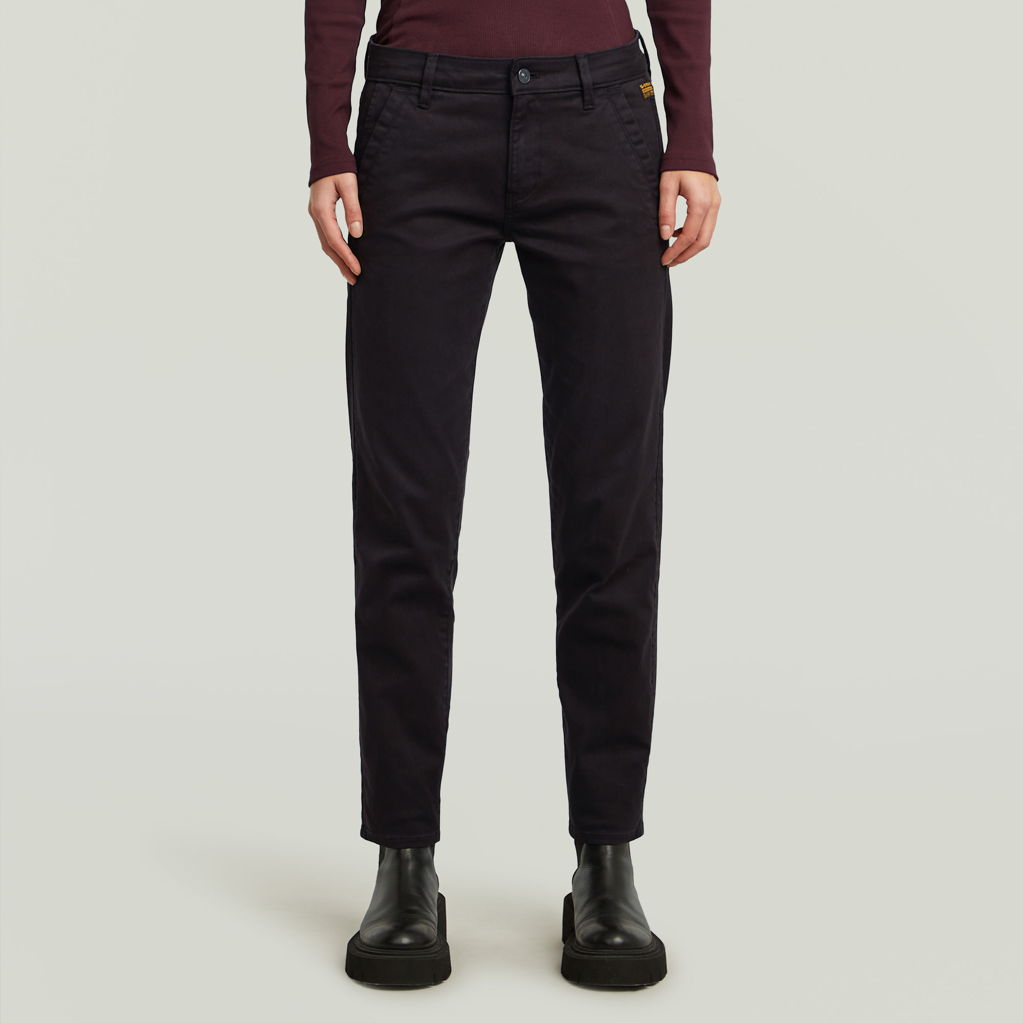 G-Star RAW Kate Boyfriend Chino - Zwart - Dames