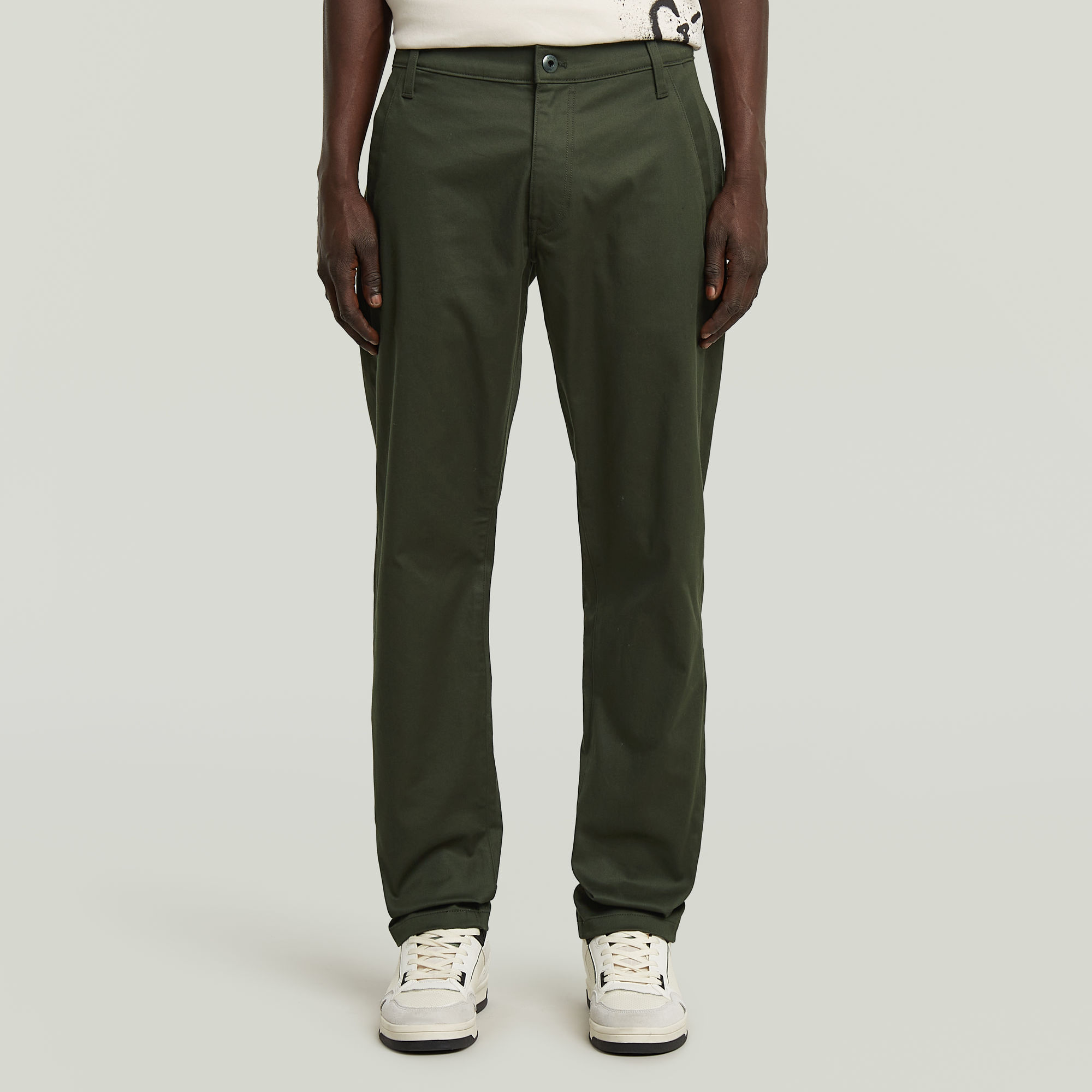 Chino Morry Tapered - Gris - Hommes - G-Star RAW - Modalova