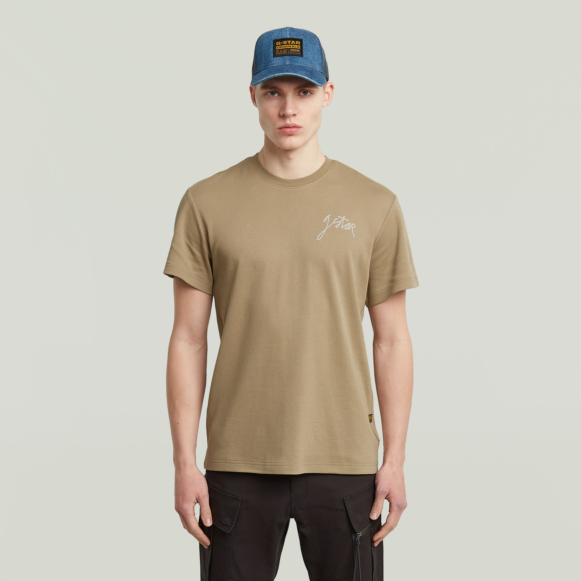 T-shirt Script Ribbed - s - G-Star RAW - Modalova