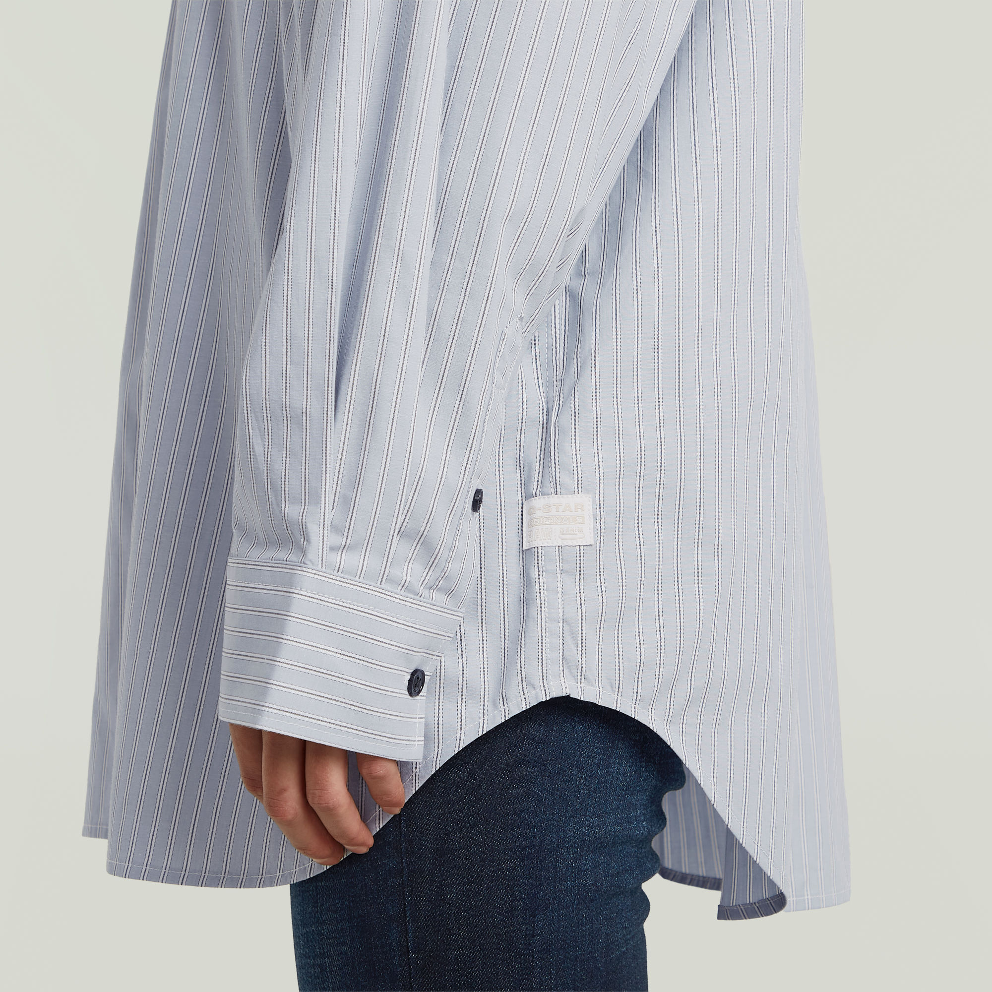 G-Star RAW Oversized Longsleeve Overhemd Meerkleurig Dames
