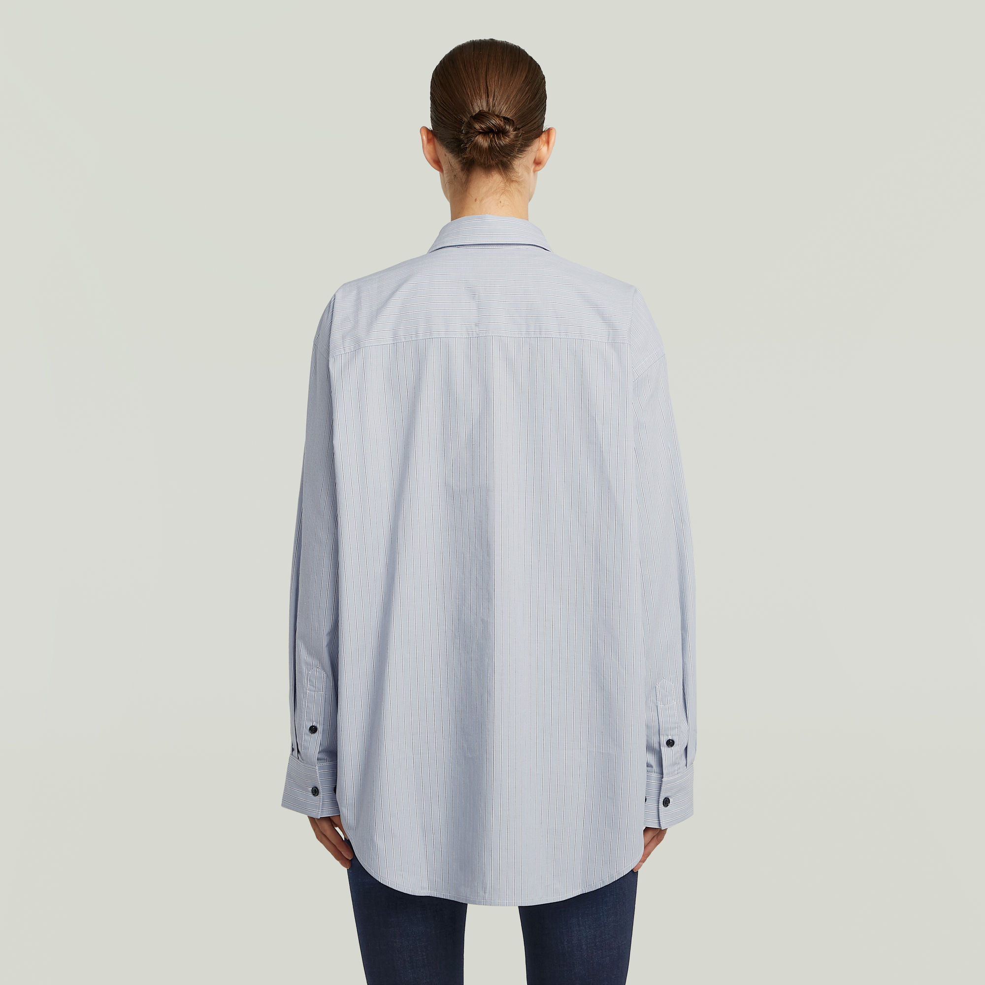 G-Star RAW Oversized Longsleeve Overhemd Meerkleurig Dames