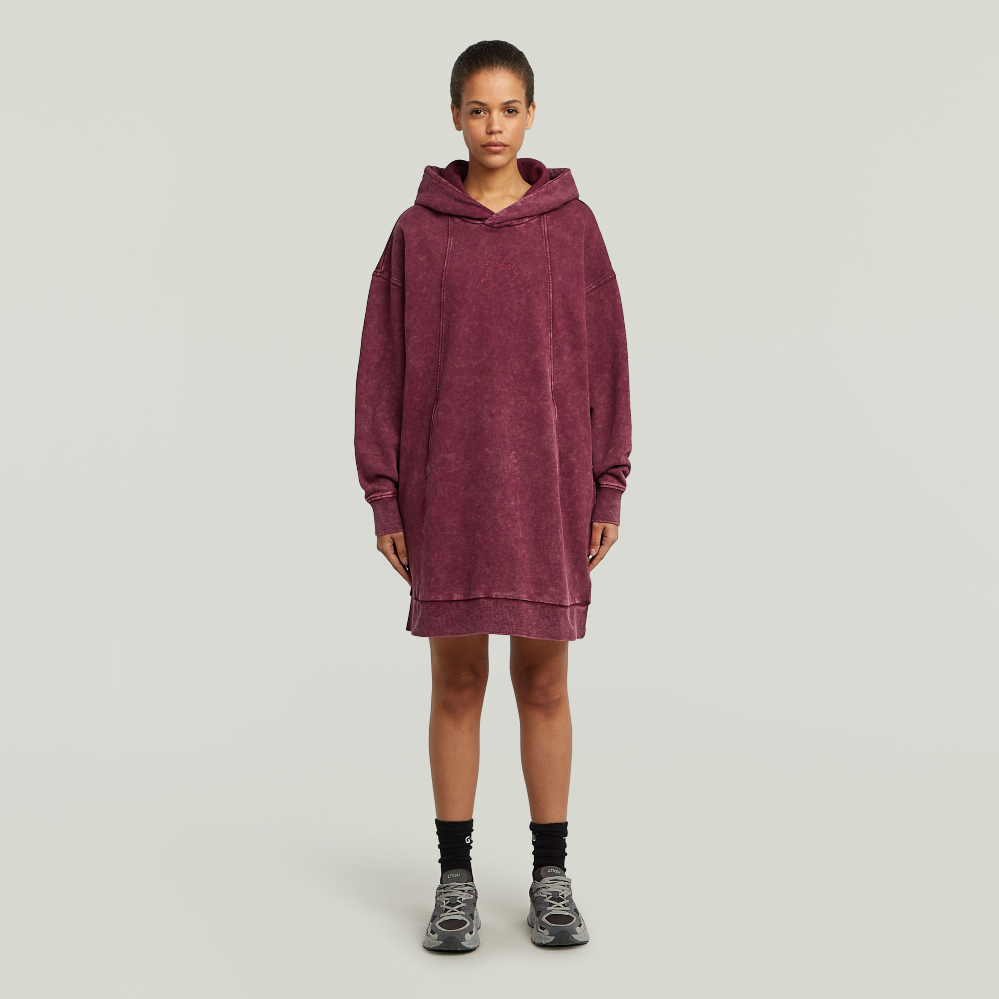 G-Star RAW A Line Sweaterjurk - Rood - Dames