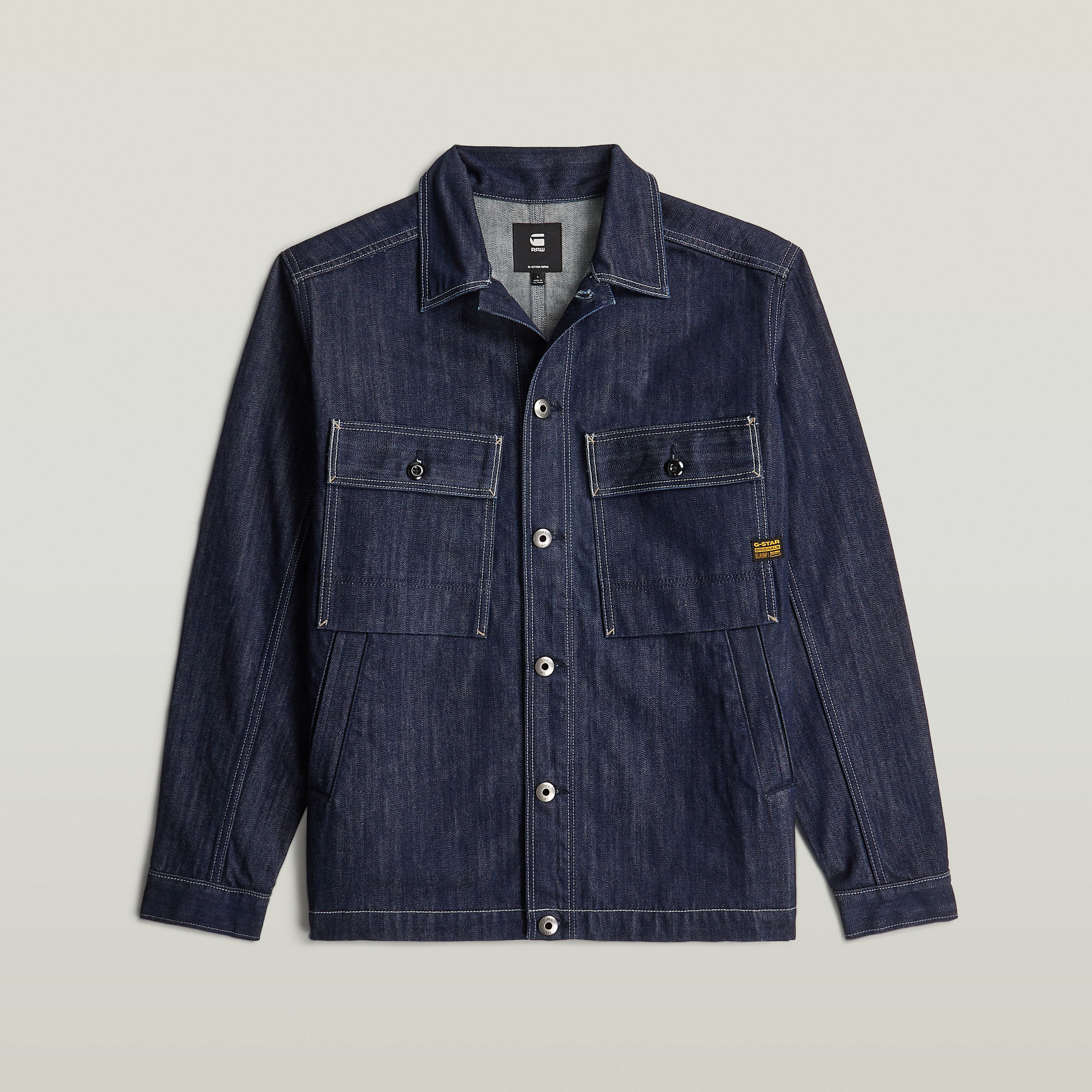 G-Star RAW Mosa Neo Raw Overshirt Donkerblauw Heren