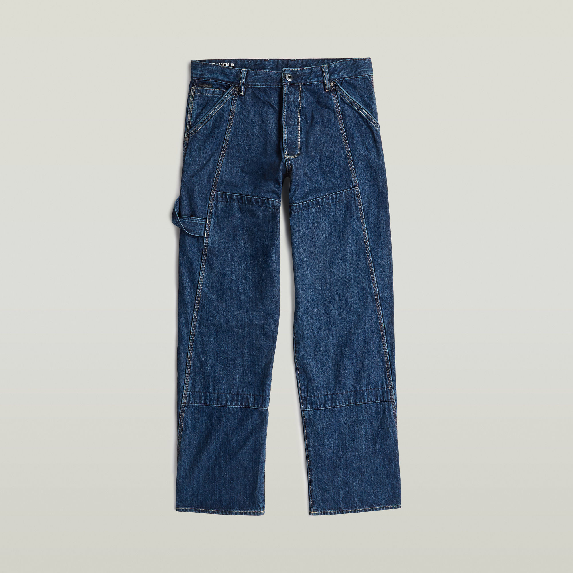 Thumbnail - Contor Loose Carpenter Jeans - Dunkelblau - Herren