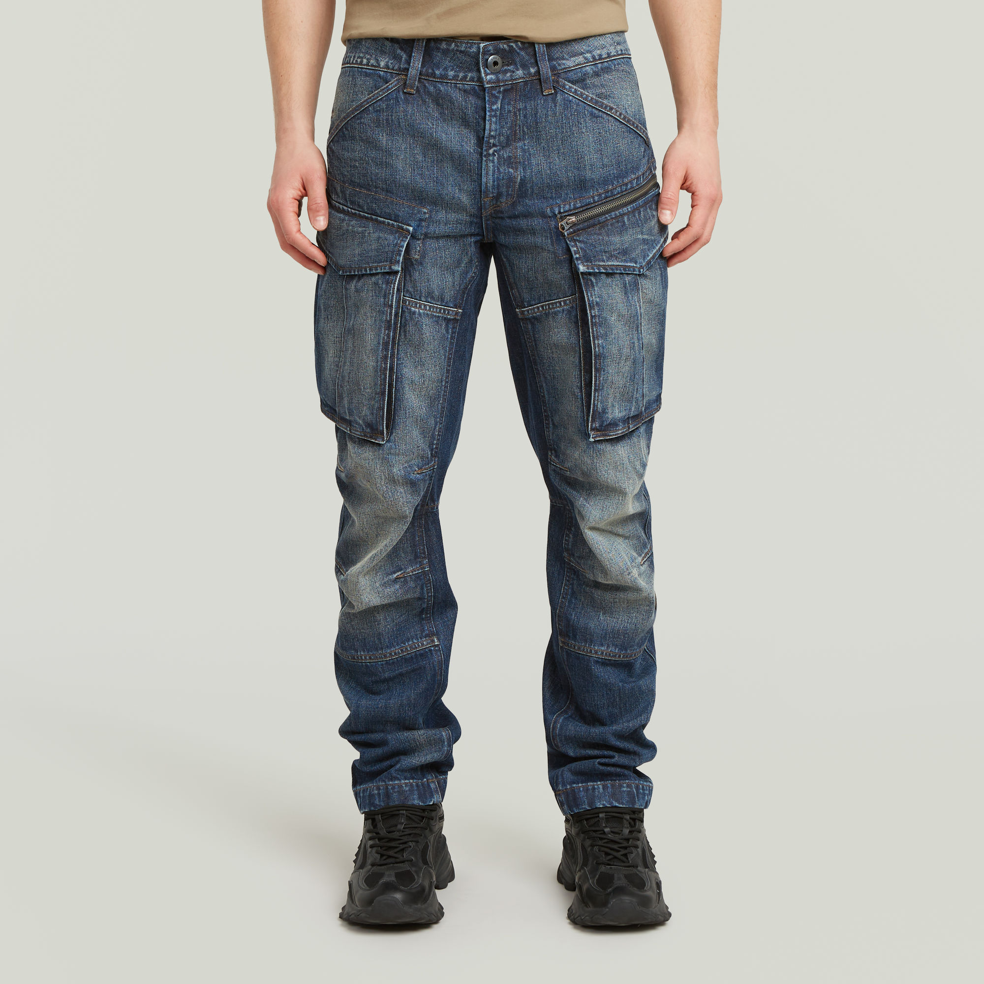 

Rovic Zip Regular Tapered Jeans - antique blue creek - Men