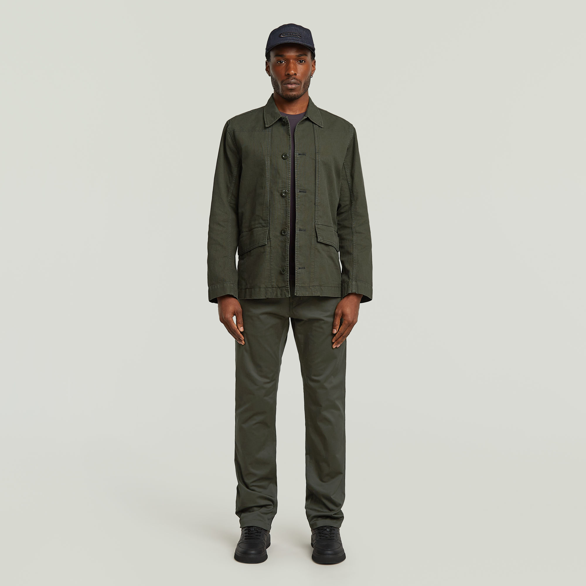 G-Star RAW Mosa Straight Chino Grijs Heren