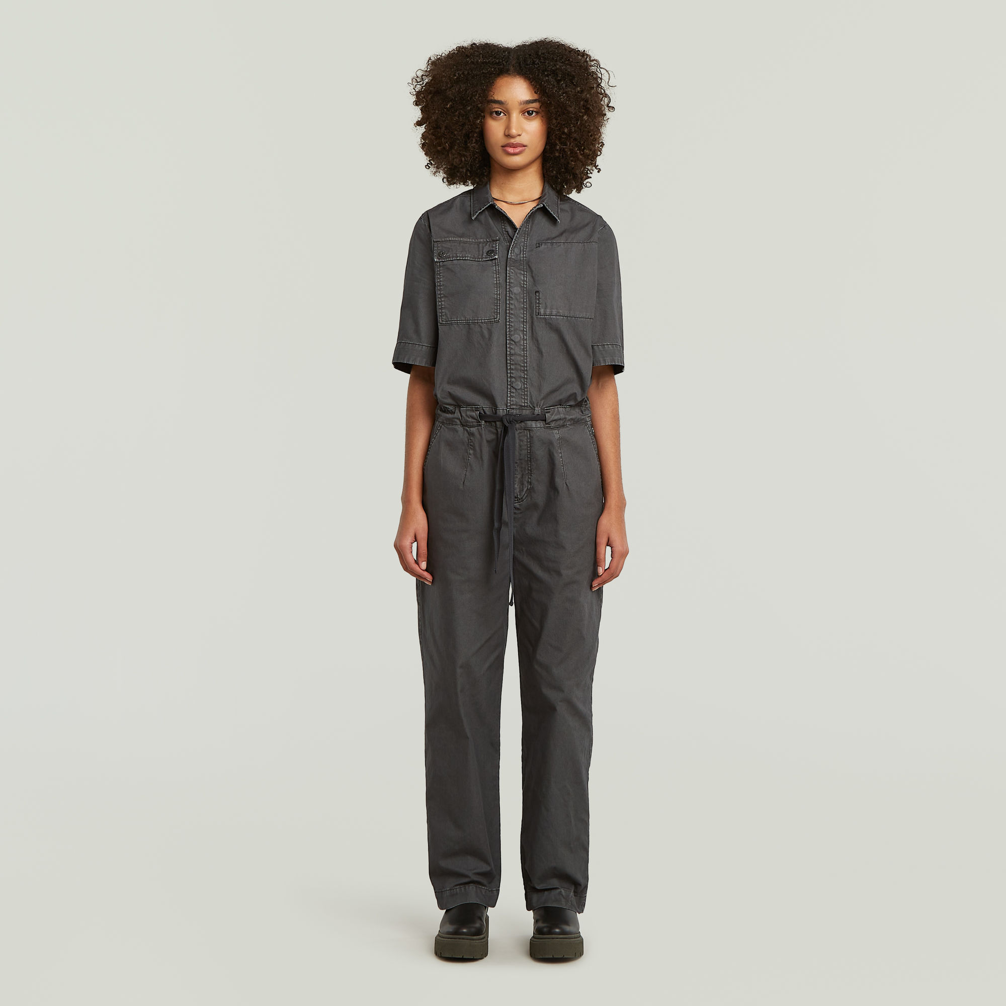 

Army Jumpsuit - Donkerblauw - Dames