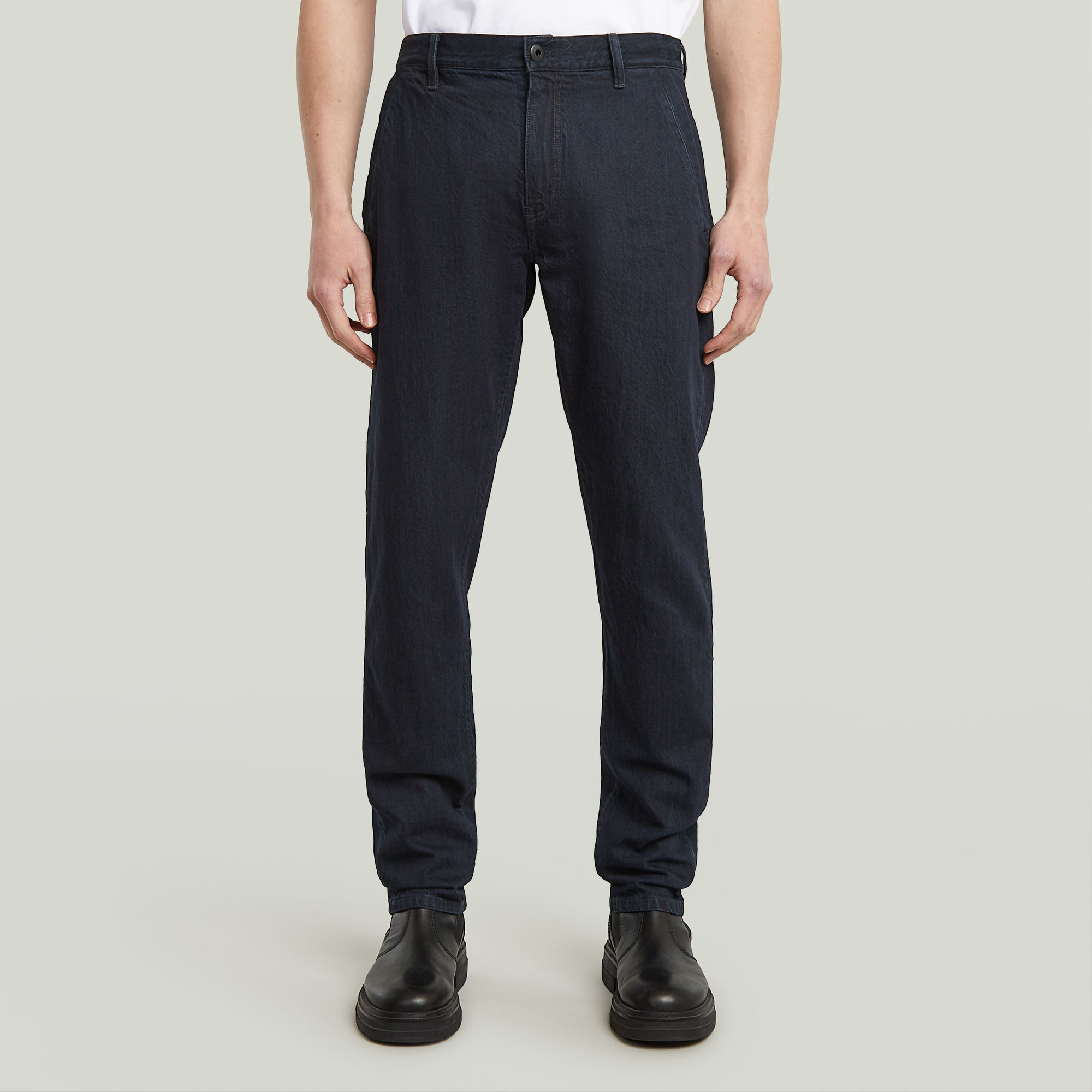 

Morry Tapered Chino - worn in arctic blue - Men