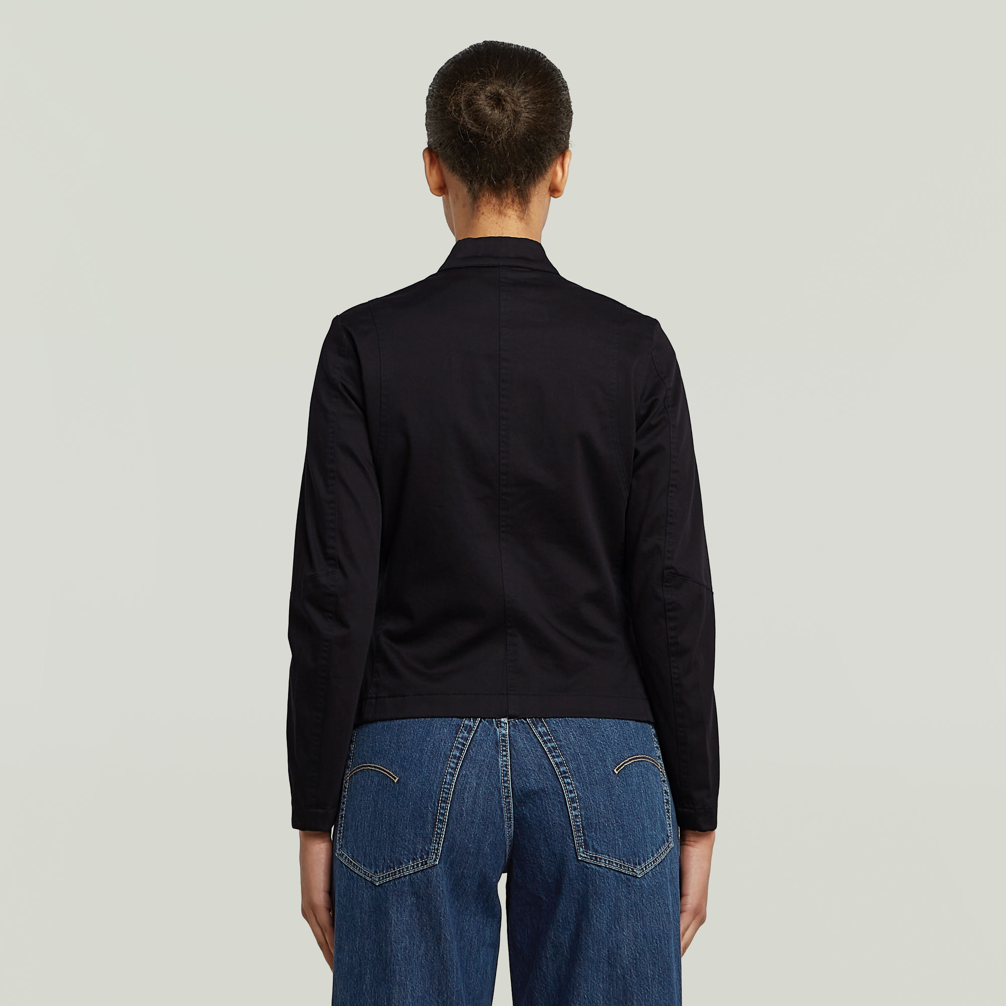 G-Star RAW Biker Overshirt Zwart Dames