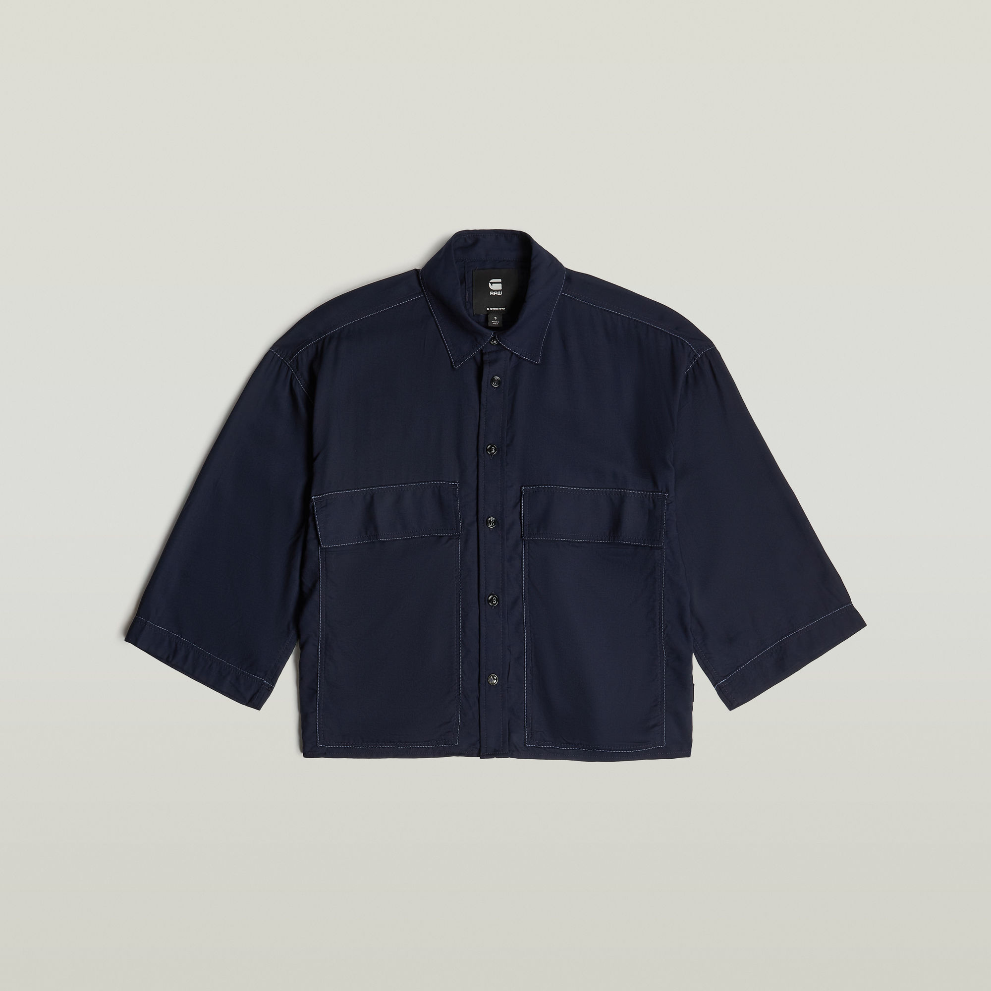 G-Star RAW Boxy Shirt Donkerblauw Dames