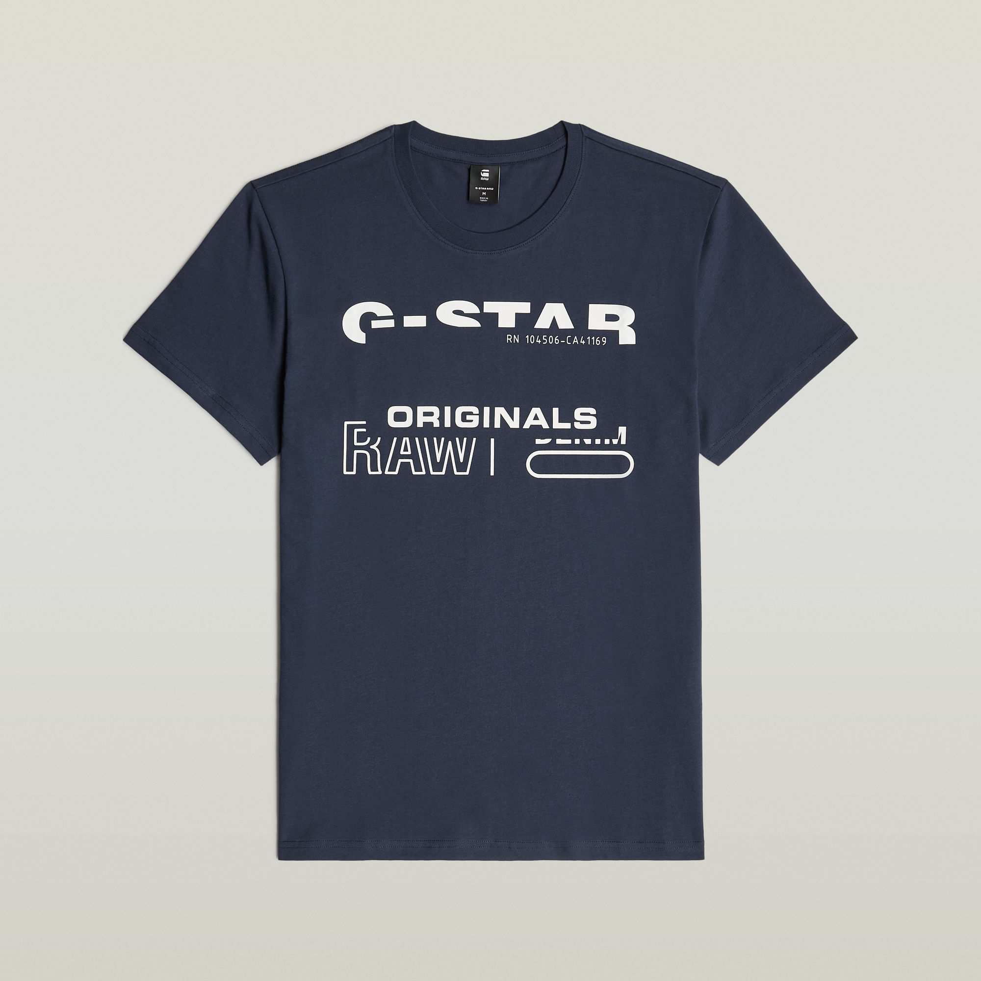 G-Star RAW Originals T-Shirt Donkerblauw Heren