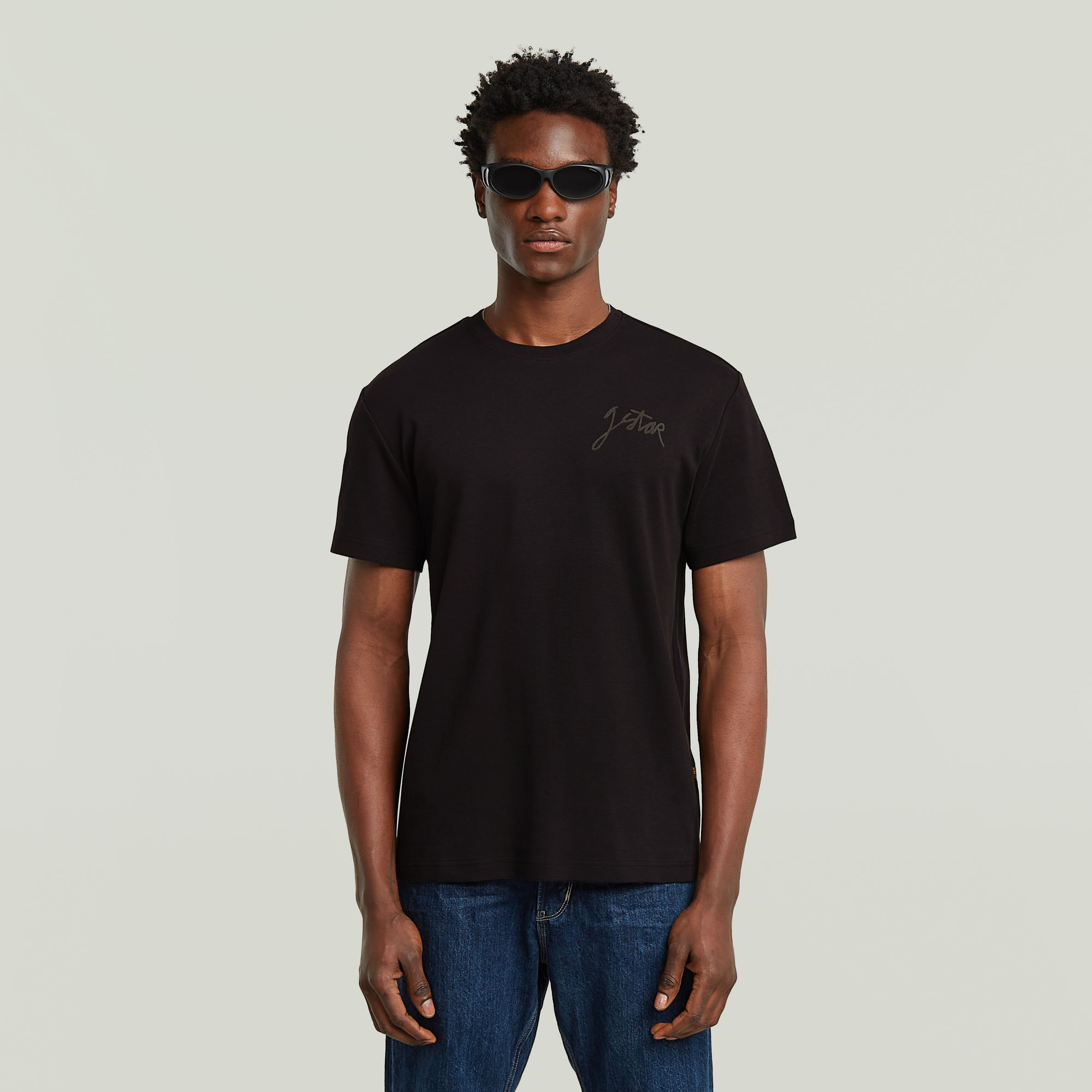 T-shirt Script Ribbed - s - G-Star RAW - Modalova