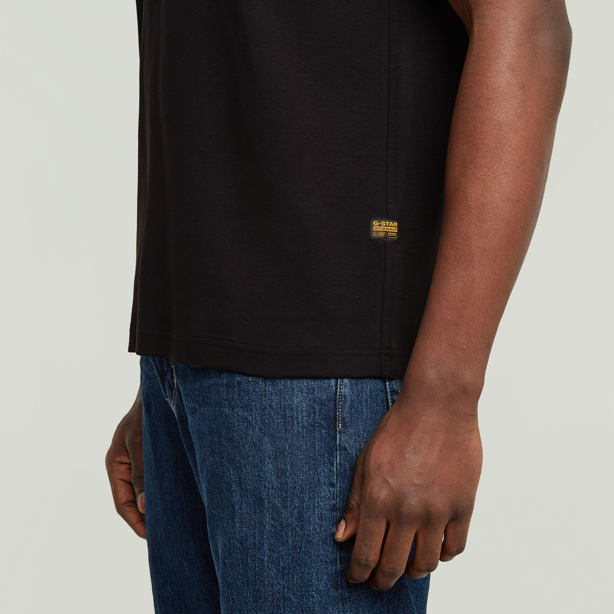 G-Star RAW Script T-shirt Zwart Heren