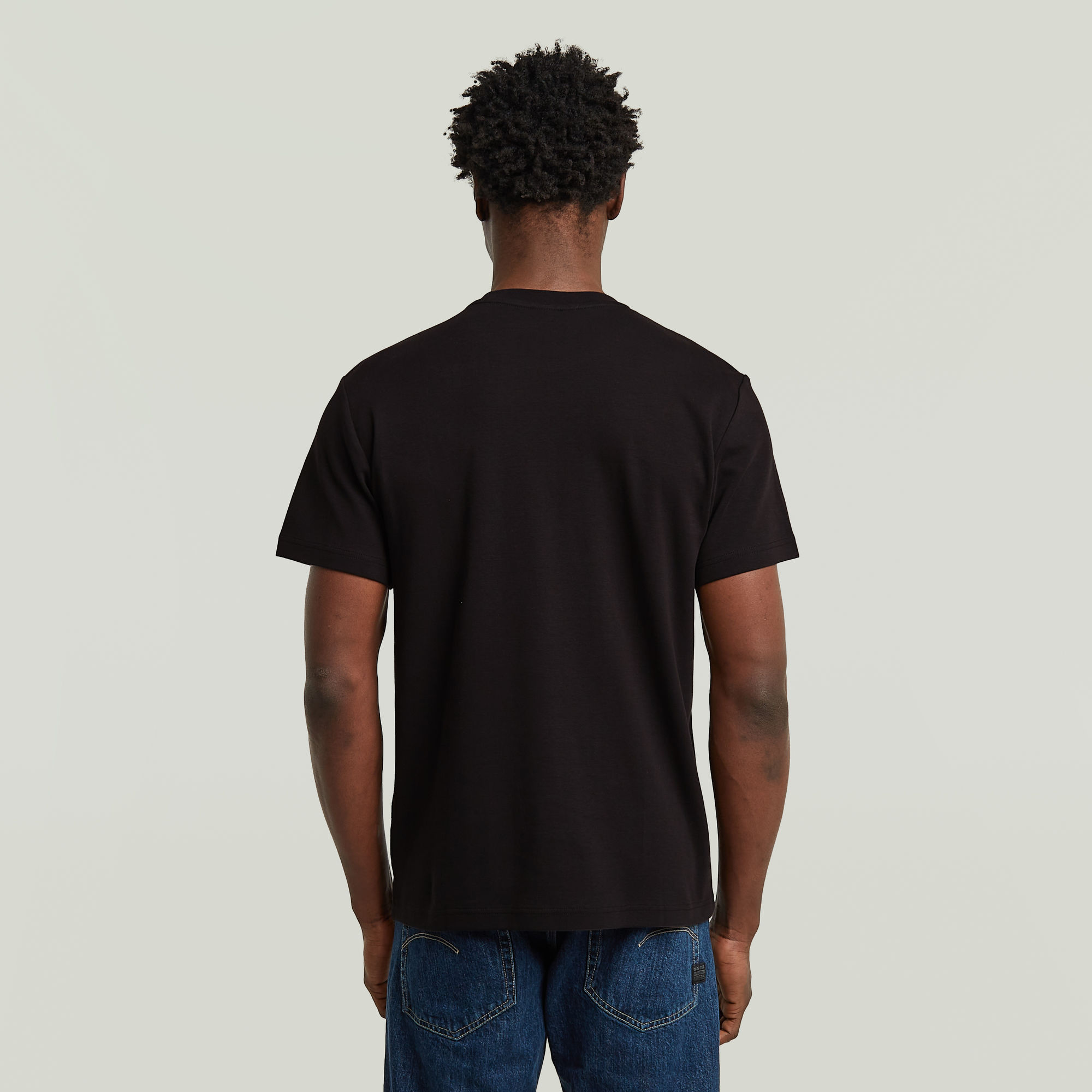 G-Star RAW Script T-shirt Zwart Heren