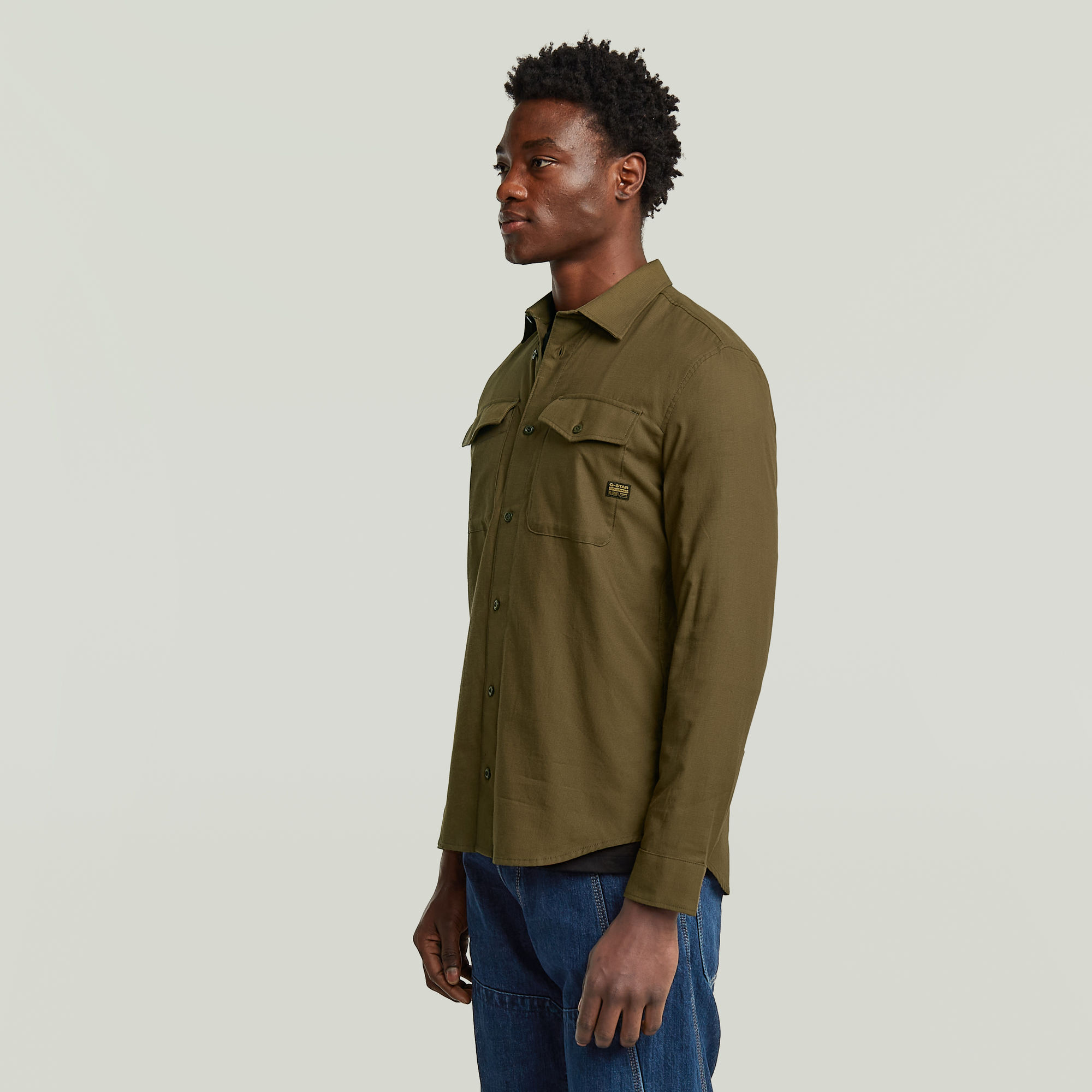 G-Star RAW Marine Slim Overhemd Meerkleurig Heren