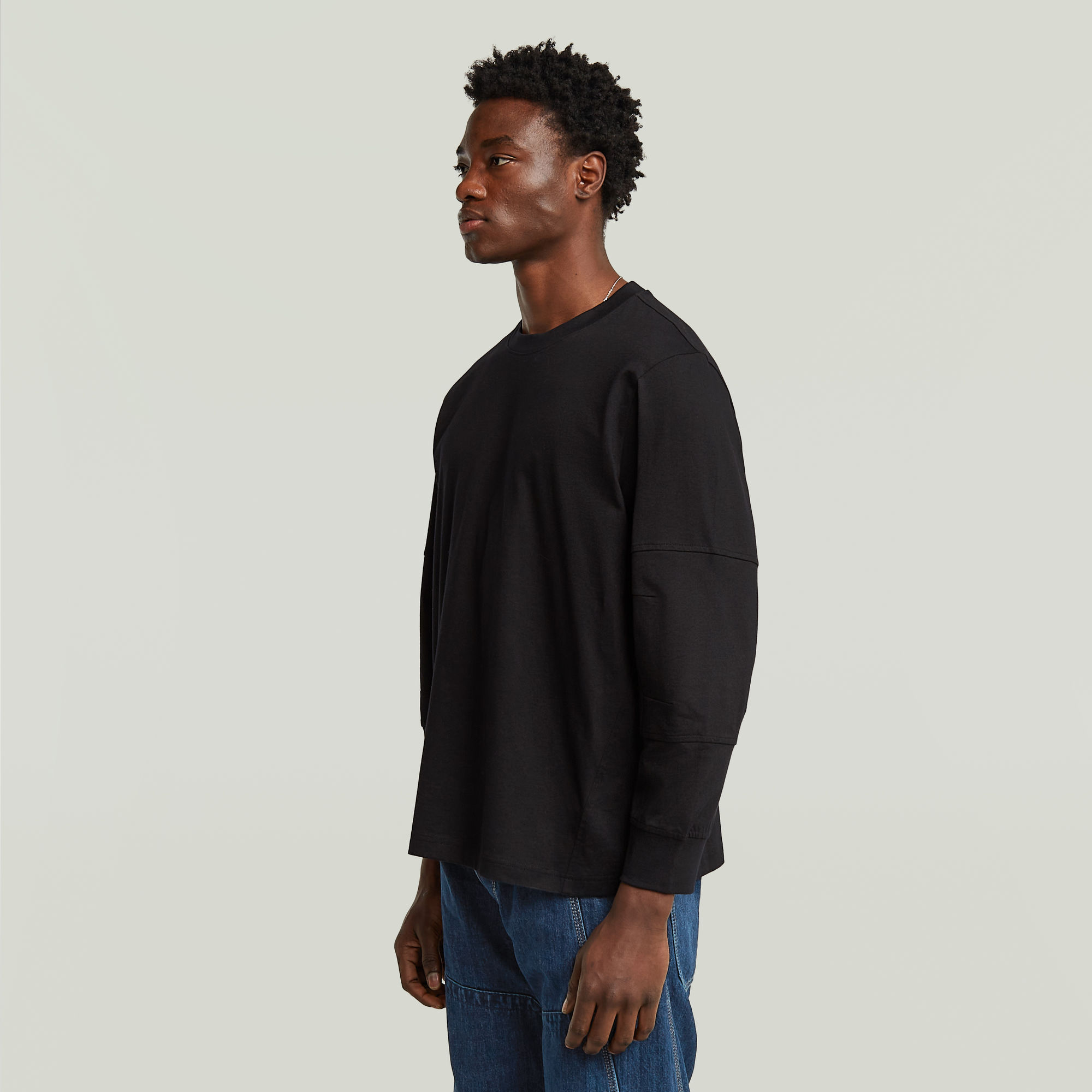 G-Star RAW Constructed Loose T-shirt Zwart Heren