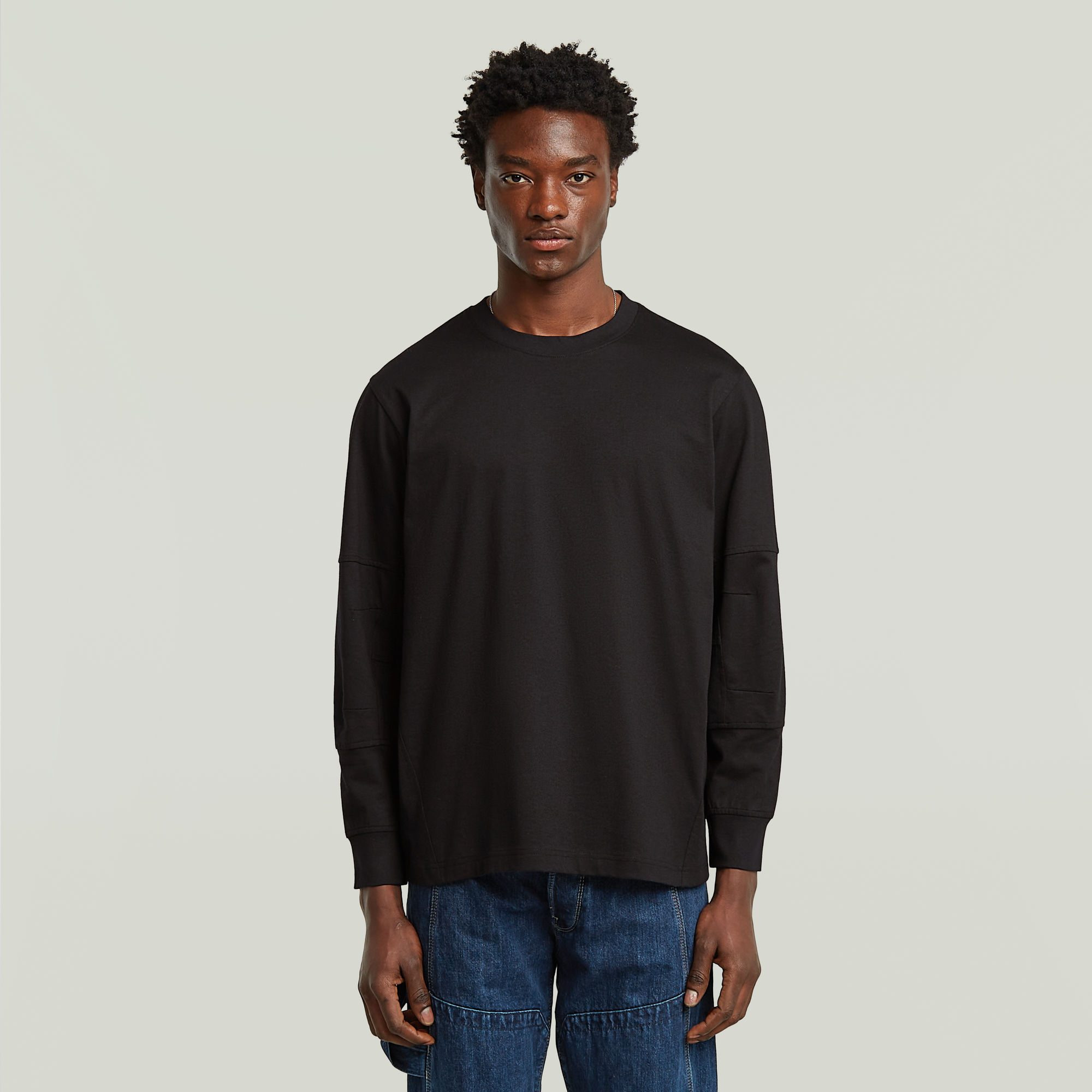 

Constructed Loose T-Shirt - Black - Men