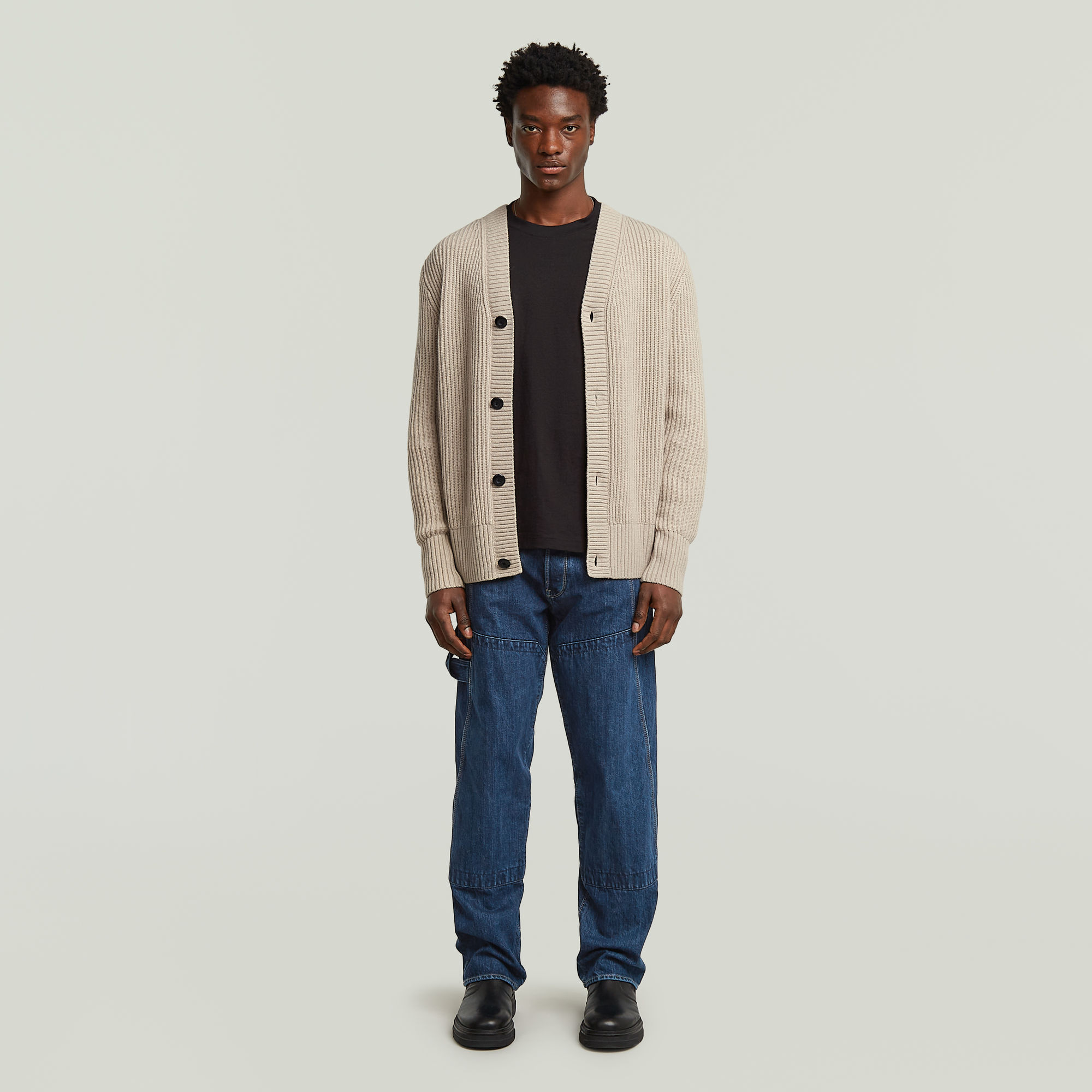 G-Star RAW Constructed Loose T-shirt Zwart Heren