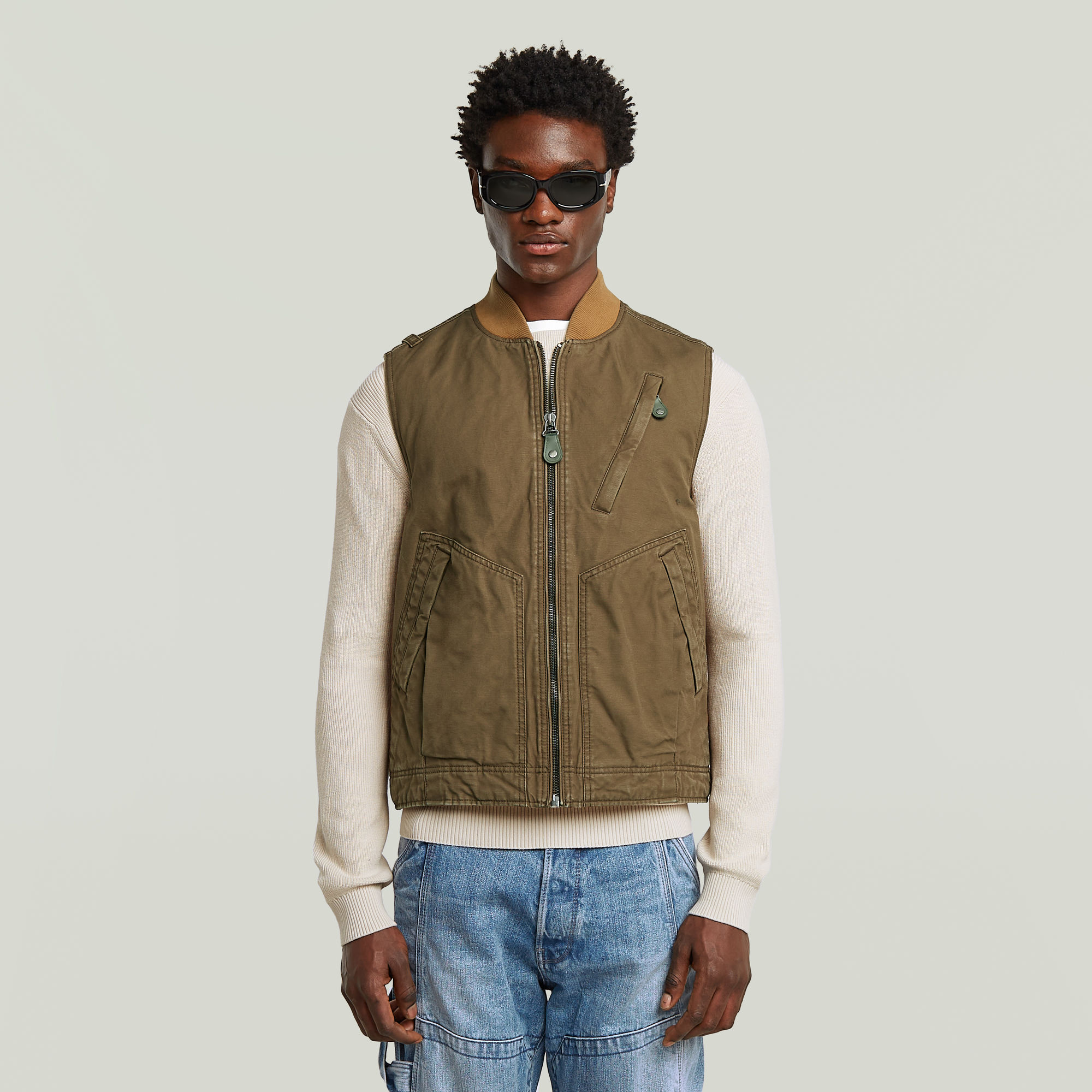 

Duty Canvas Vest - Bruin - Heren