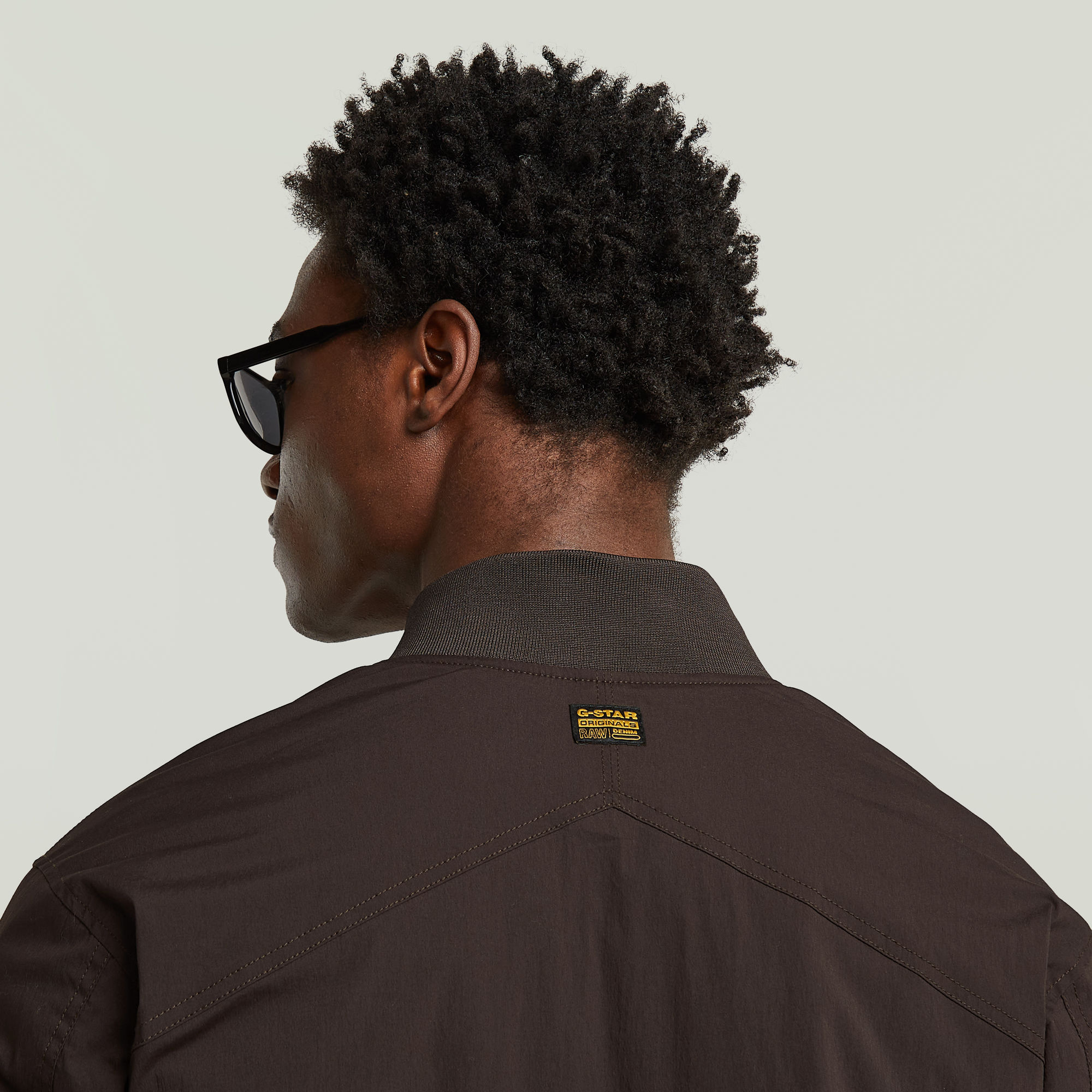 G-Star RAW Tech Padded Bomberjack Bruin Heren
