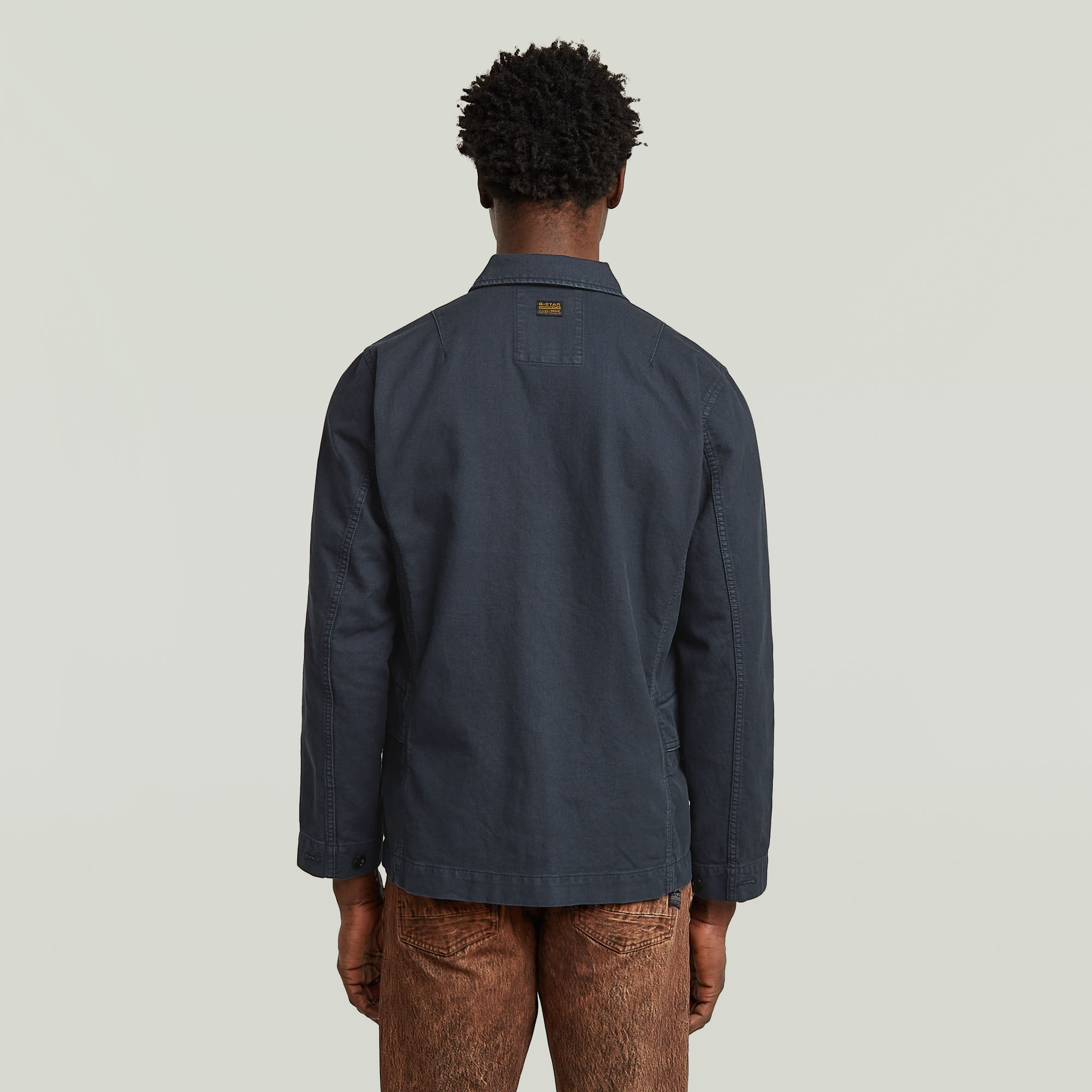 G-Star RAW 4 Pocket Overshirt Donkerblauw Heren