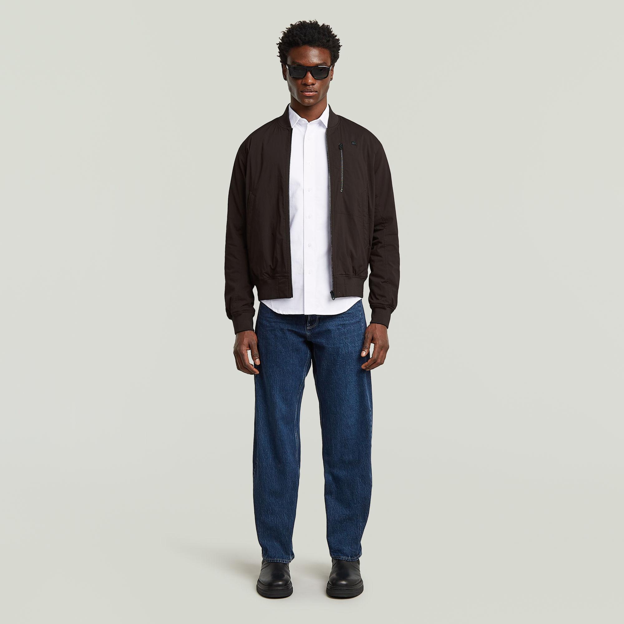 G-Star RAW Tech Padded Bomberjack Bruin Heren