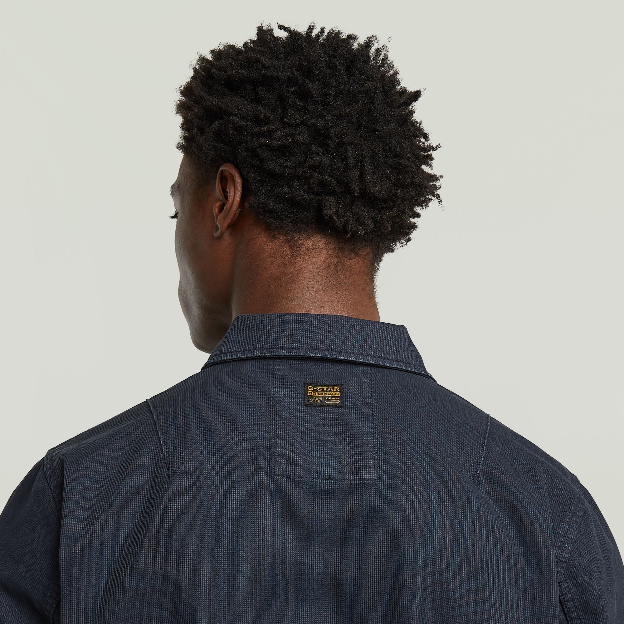 G-Star RAW 4 Pocket Overshirt Donkerblauw Heren