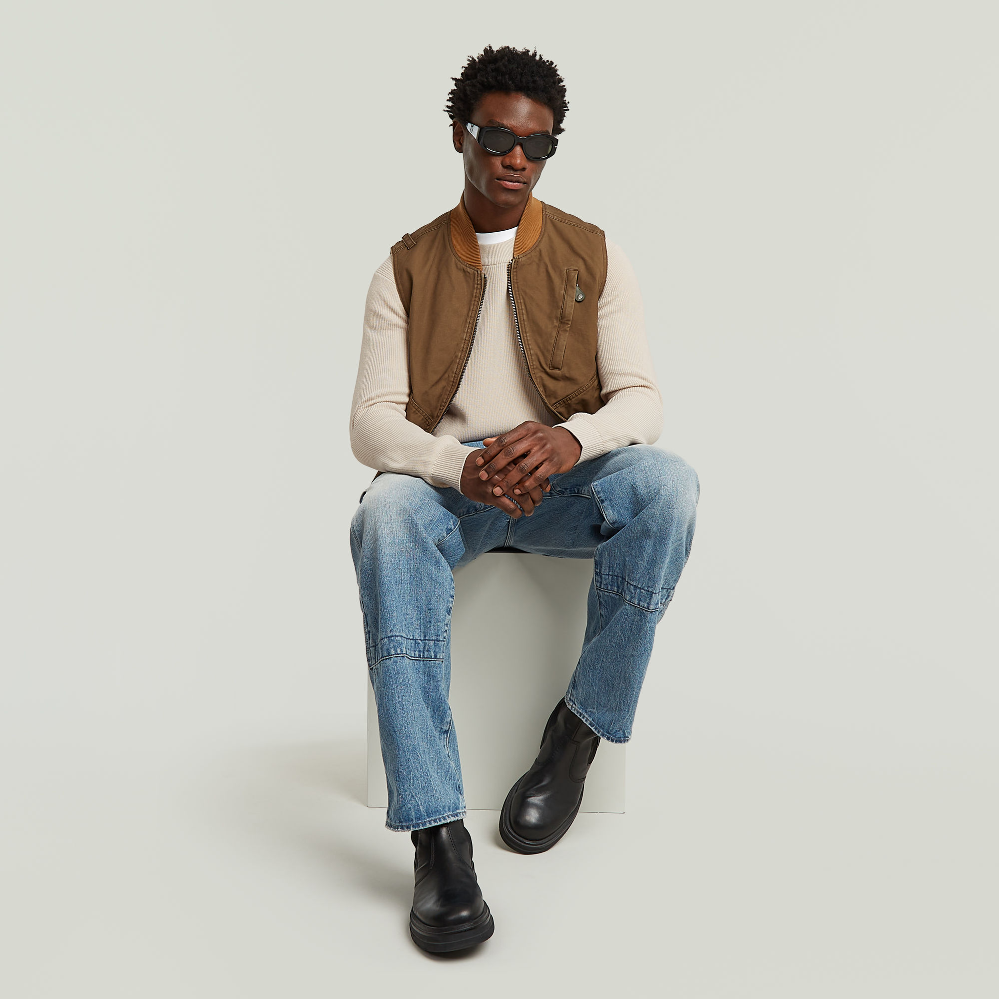 G-Star RAW Contor 3D Loose Carpenter Jeans Anders Heren