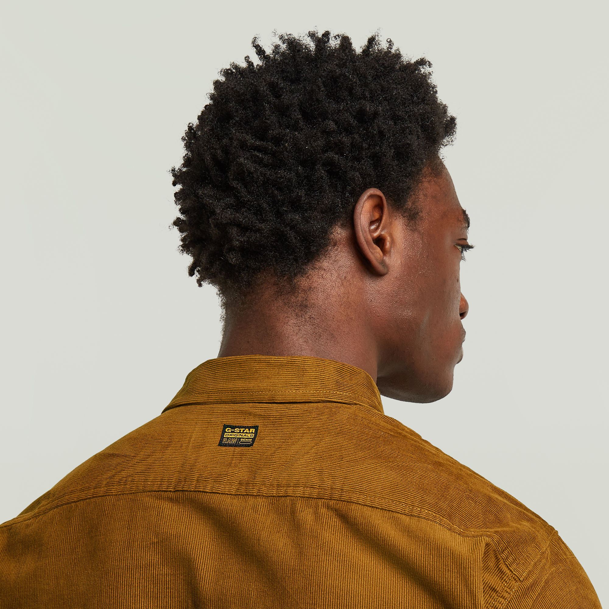 G-Star RAW Clean Regular Overhemd Bruin Heren
